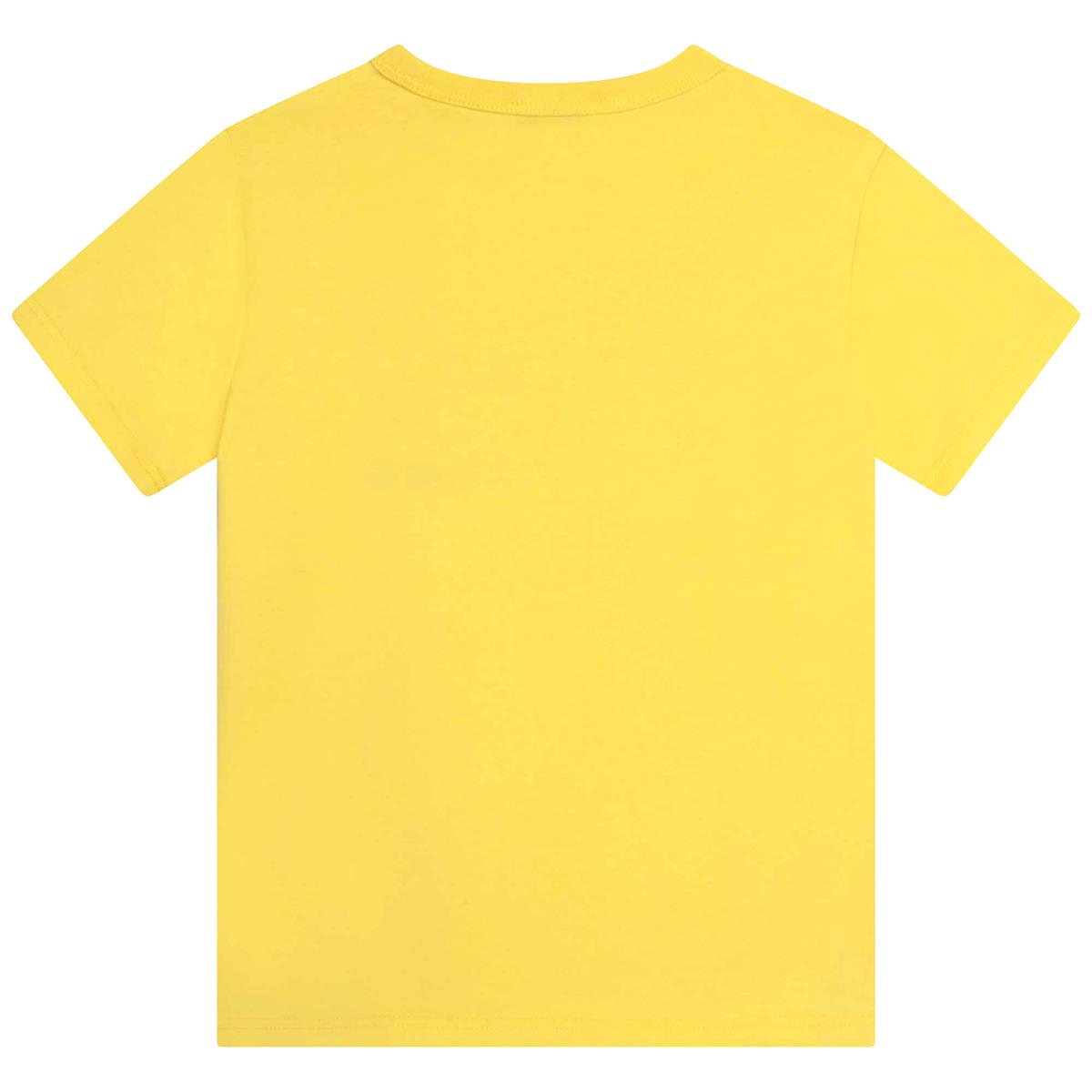 Girls Yellow Logo T-Shirt