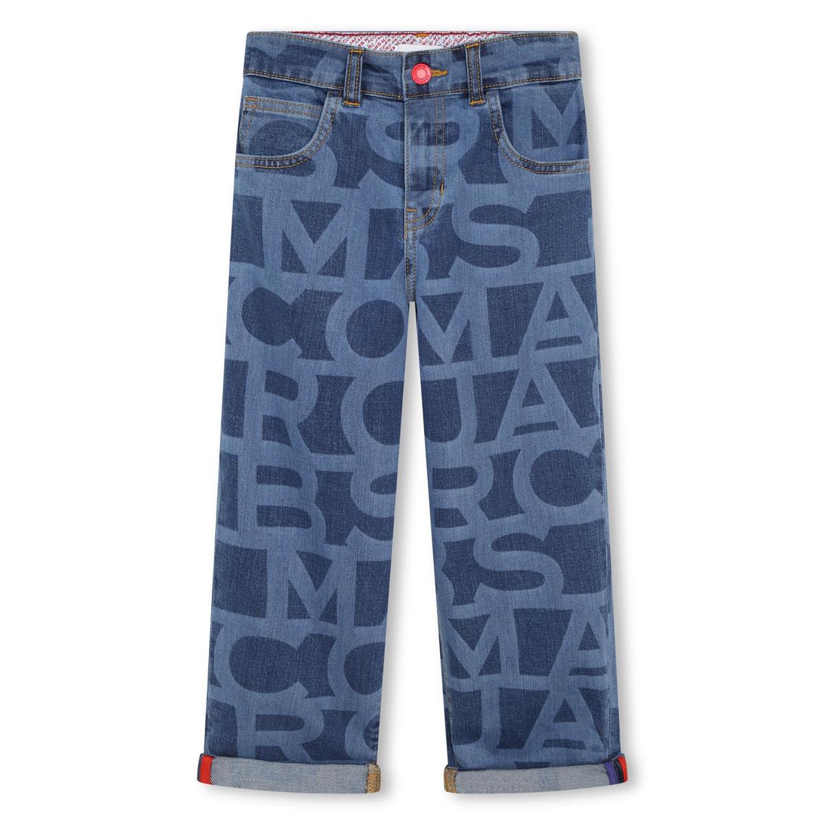 Girls Blue Denim Trousers