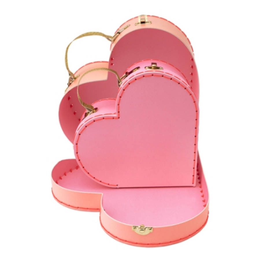 Set of 2 Hearts suitcases