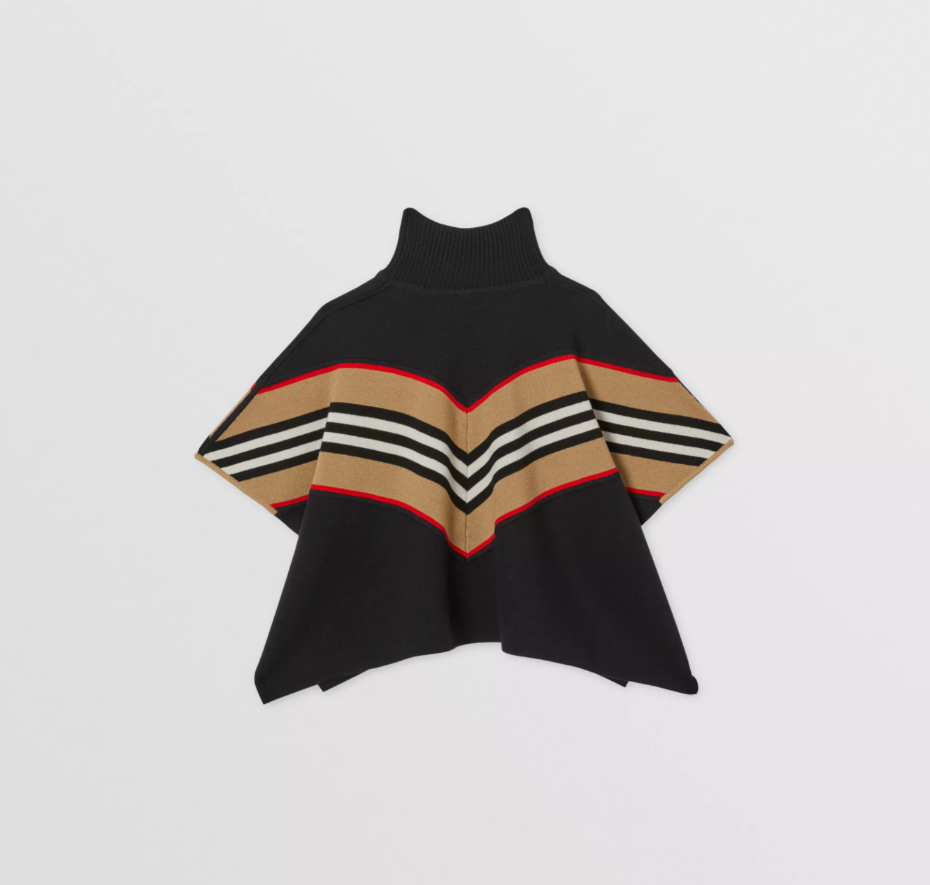 Girls Black Cape