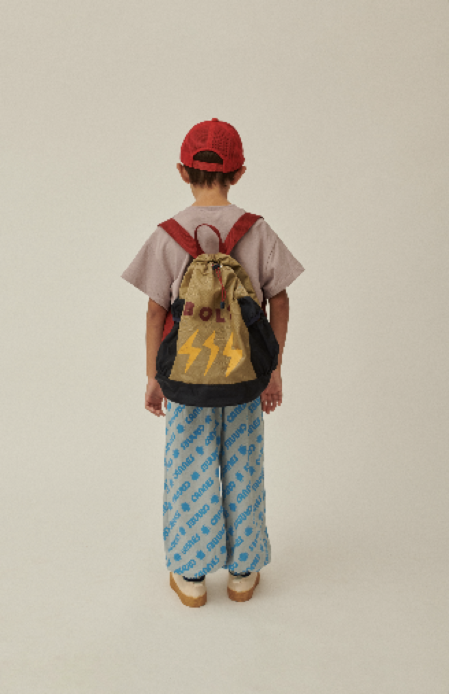 Boy & Girls Blue Cotton Trousers