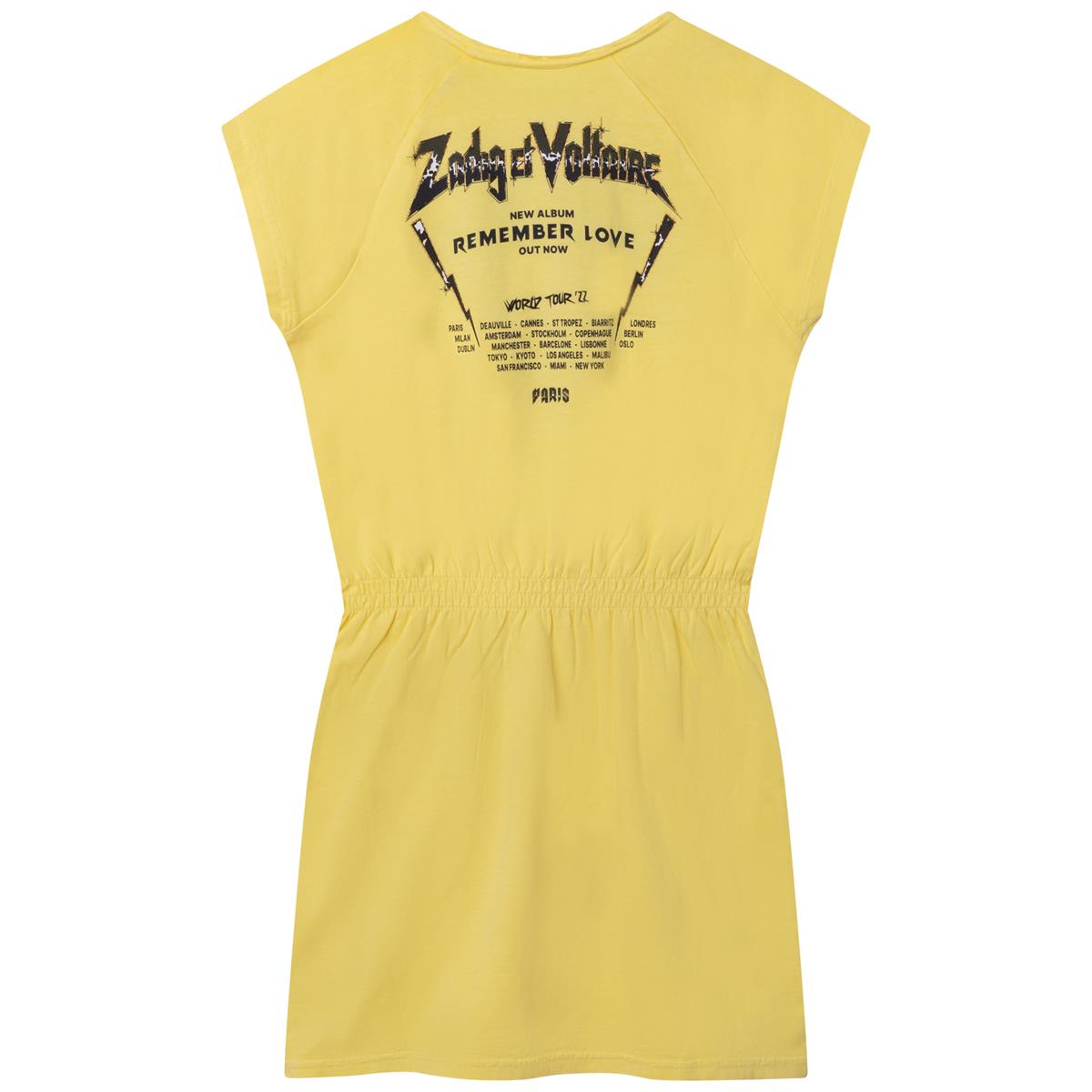 Girls Yellow Dress