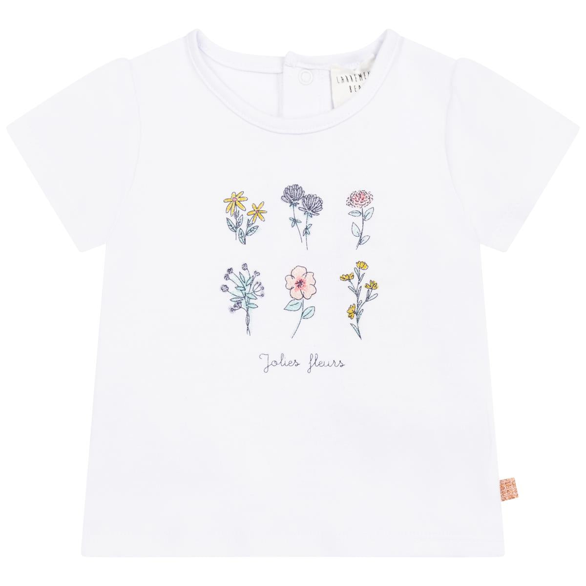 Baby Boy & Girls White T-Shirts
