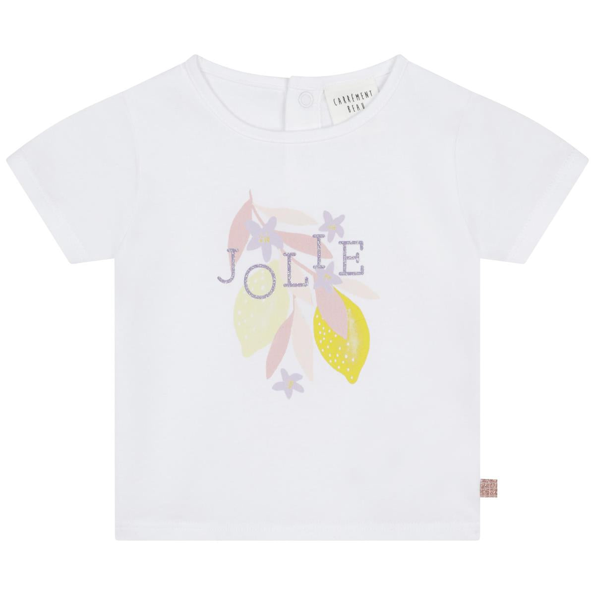 Girls White T-Shirt