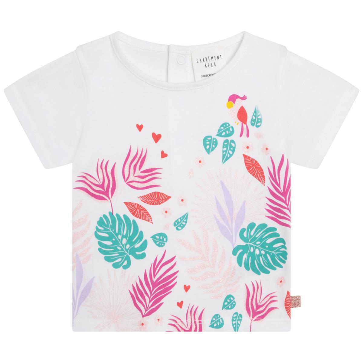 Girls White T-Shirt