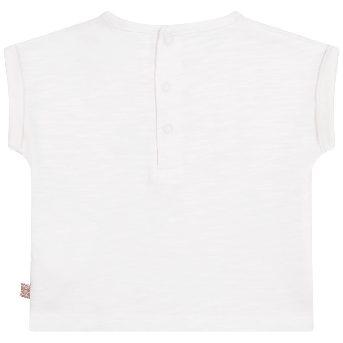 Girls White Logo T-Shirt