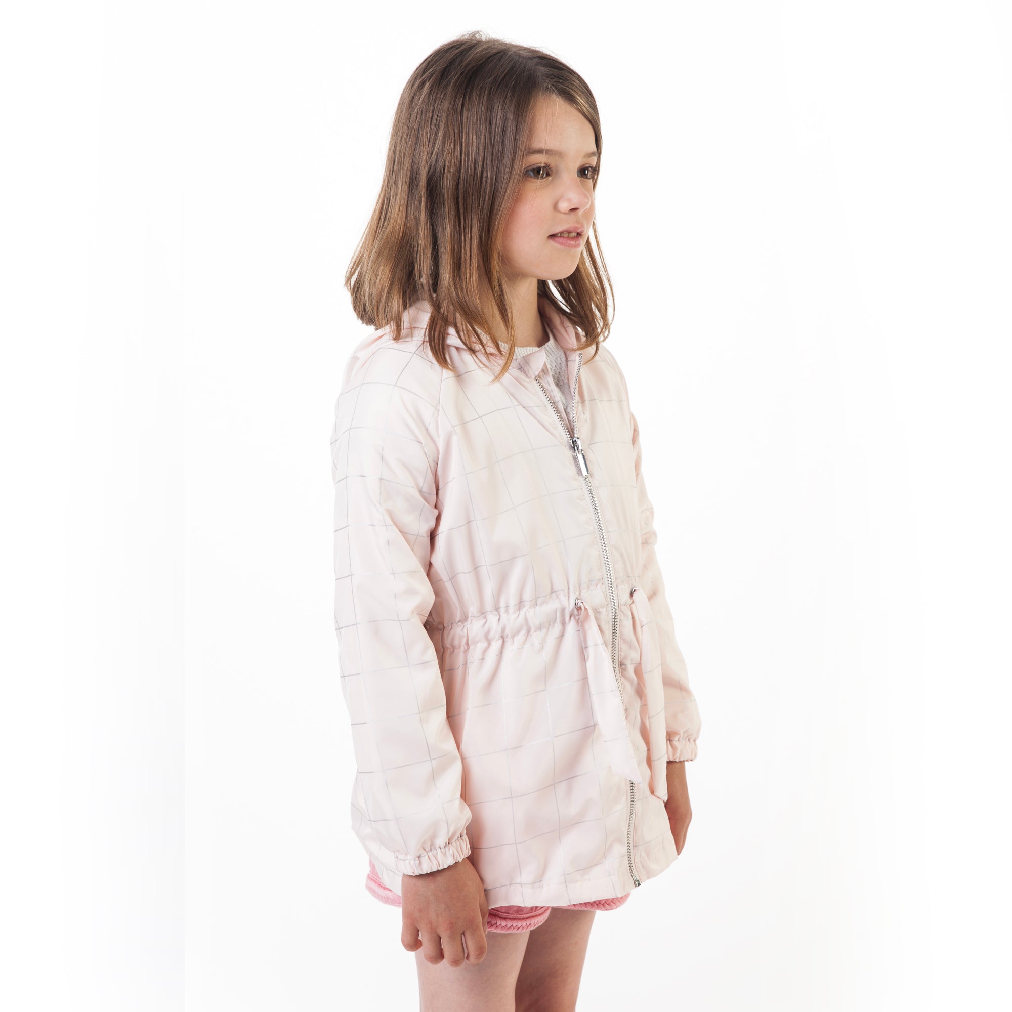 Girls Light Pink Coat