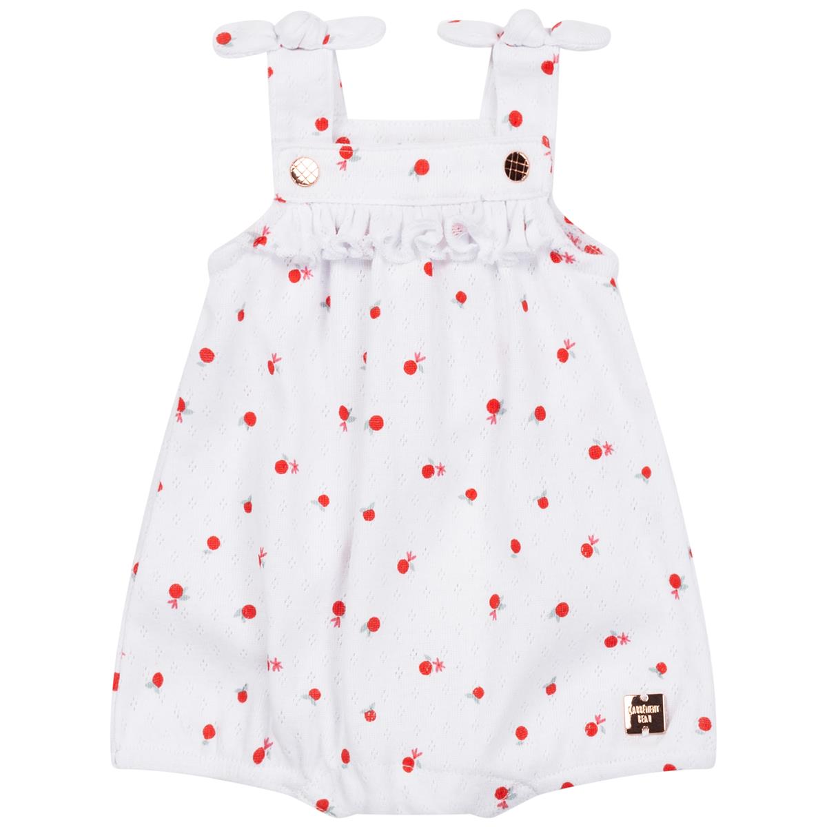 Baby Girls Wihte Jumpsuit