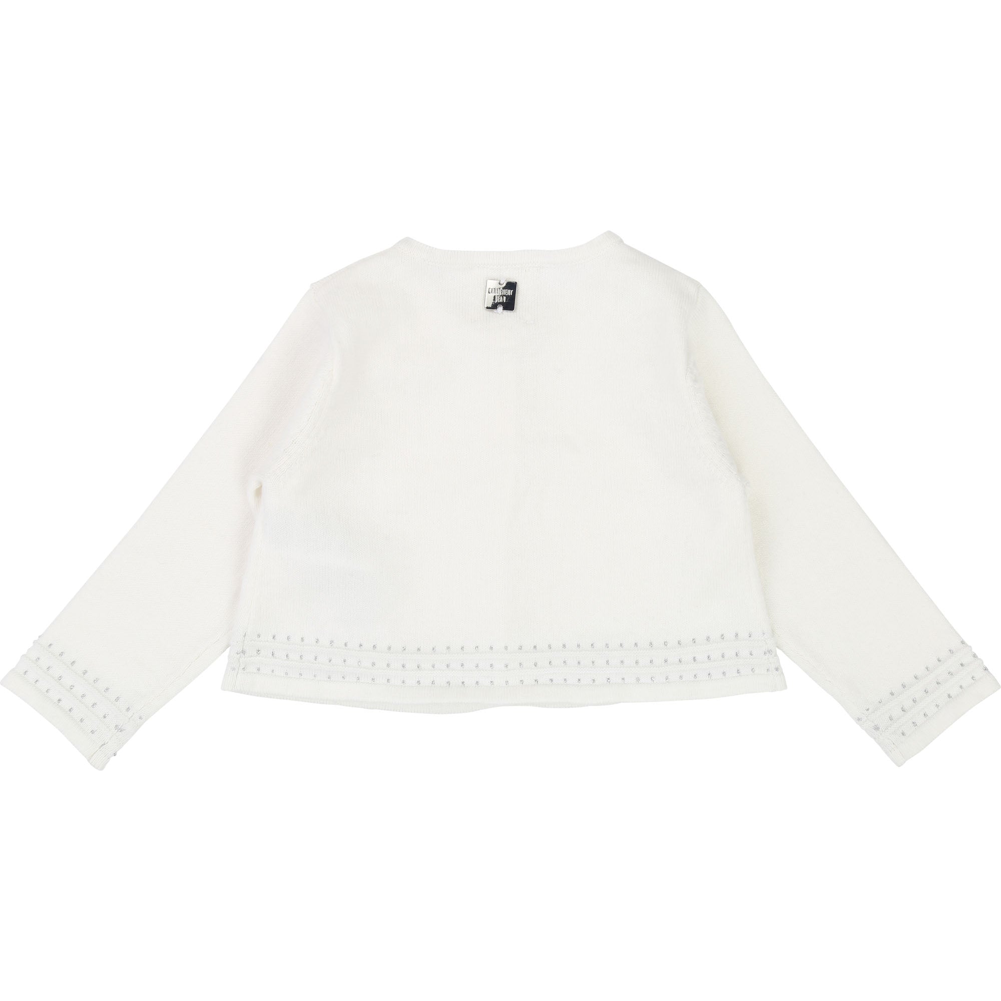Baby Girls White Cardigan