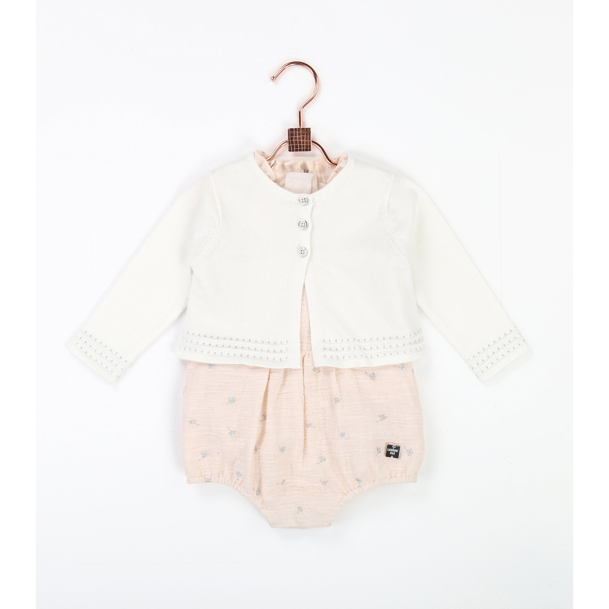 Baby Girls White Cardigan