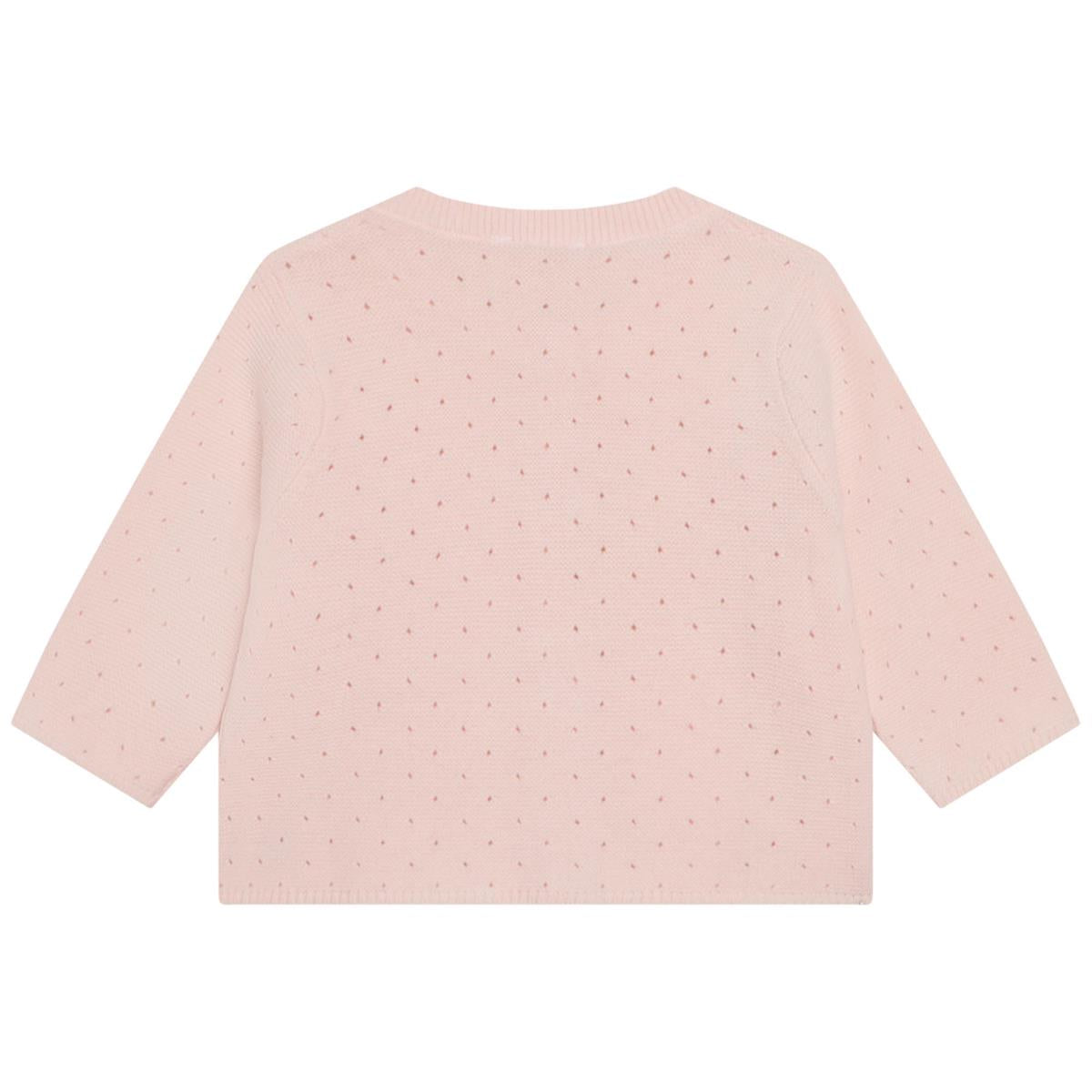 Baby Girls Light Pink Cardigan