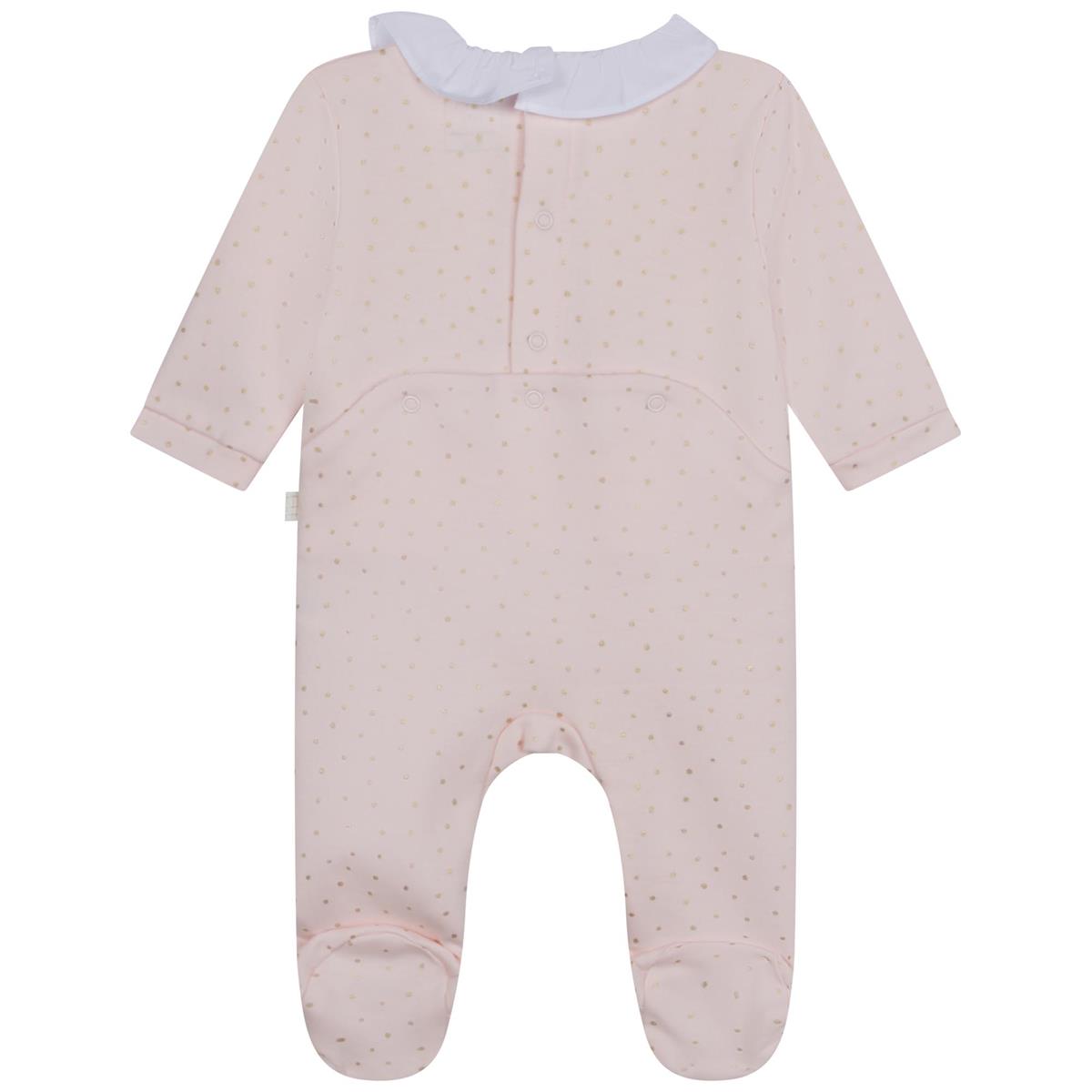 Baby Girls Pink Babysuit