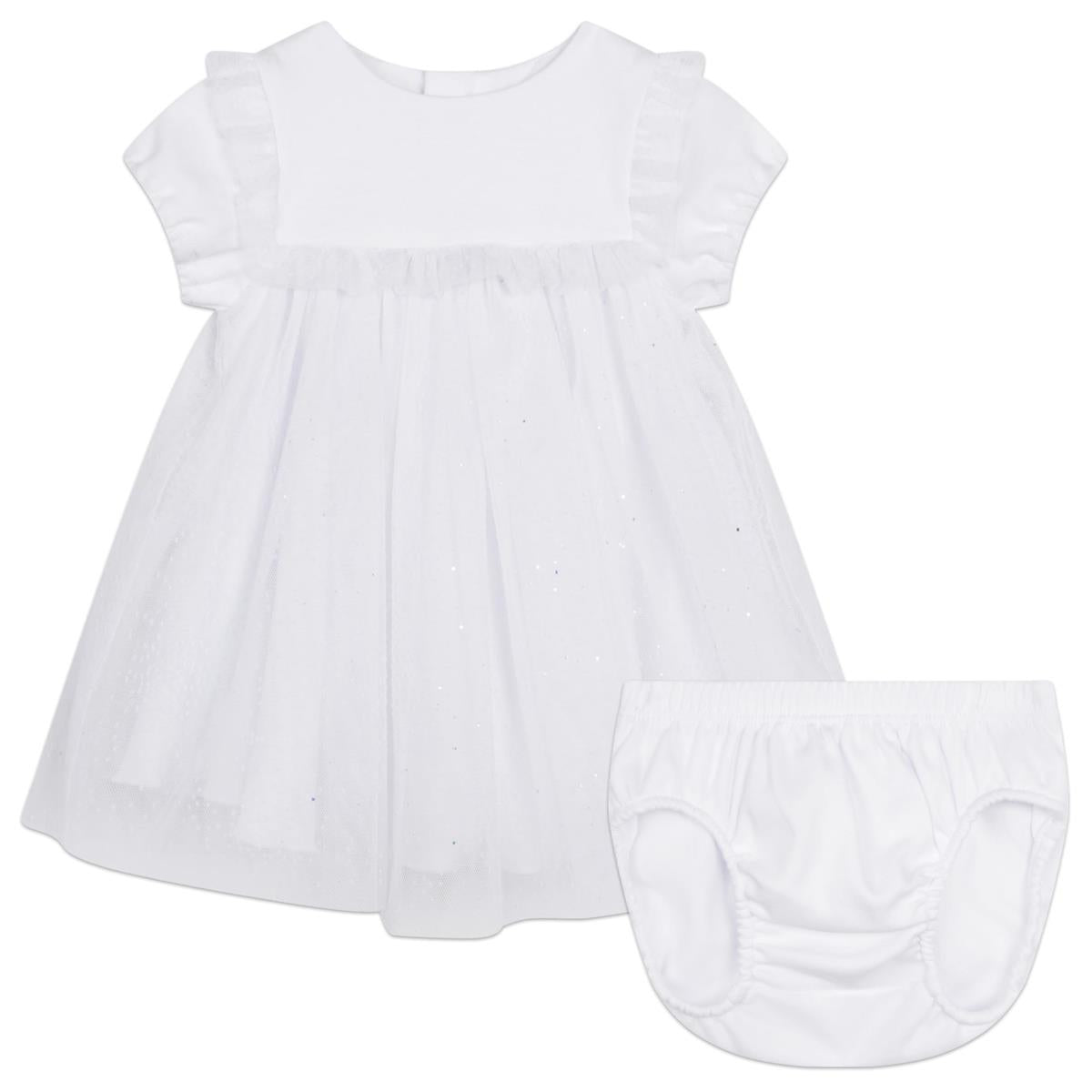 Baby Girls White Dress Set