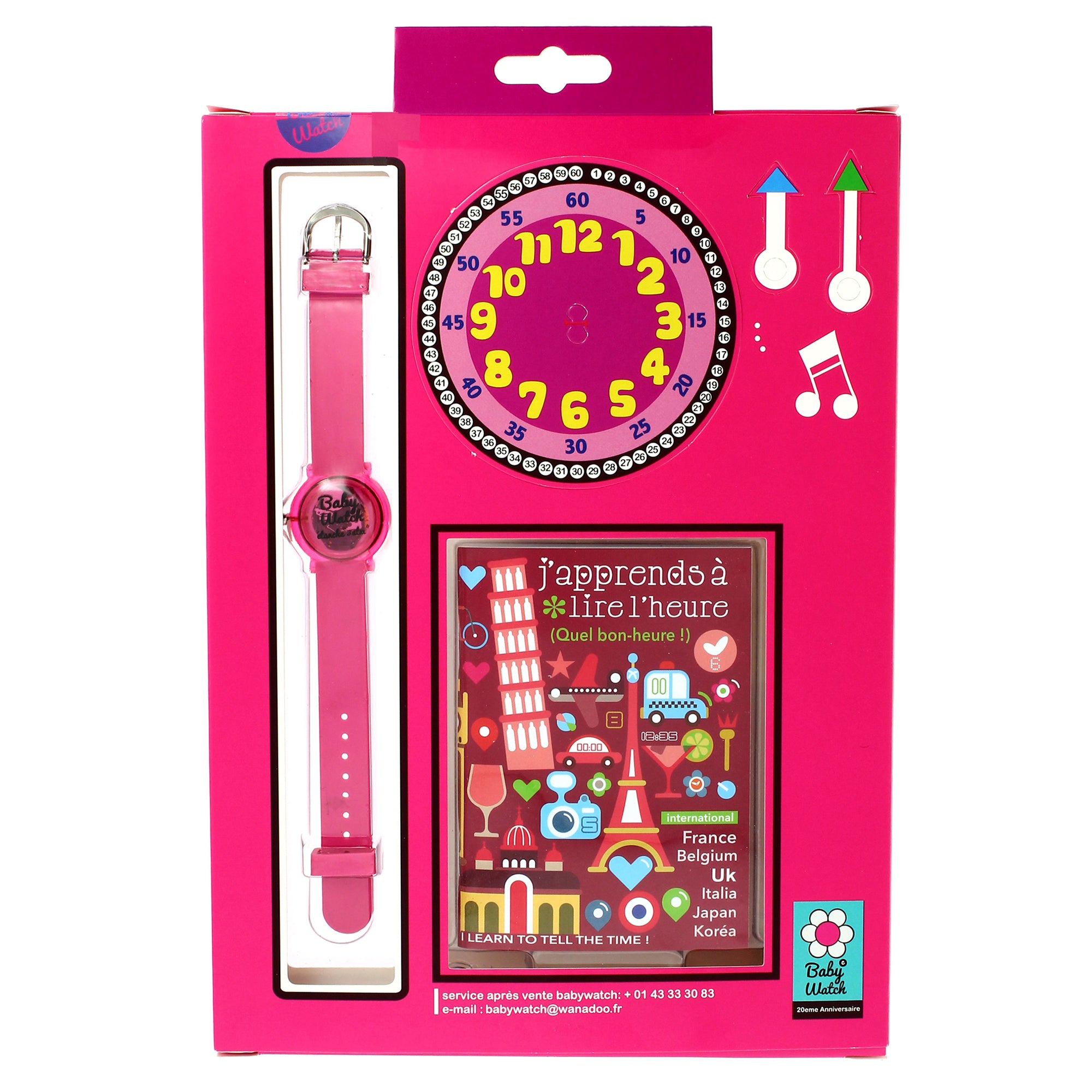 Girls Pink Ballerina Watch（6-9Y）