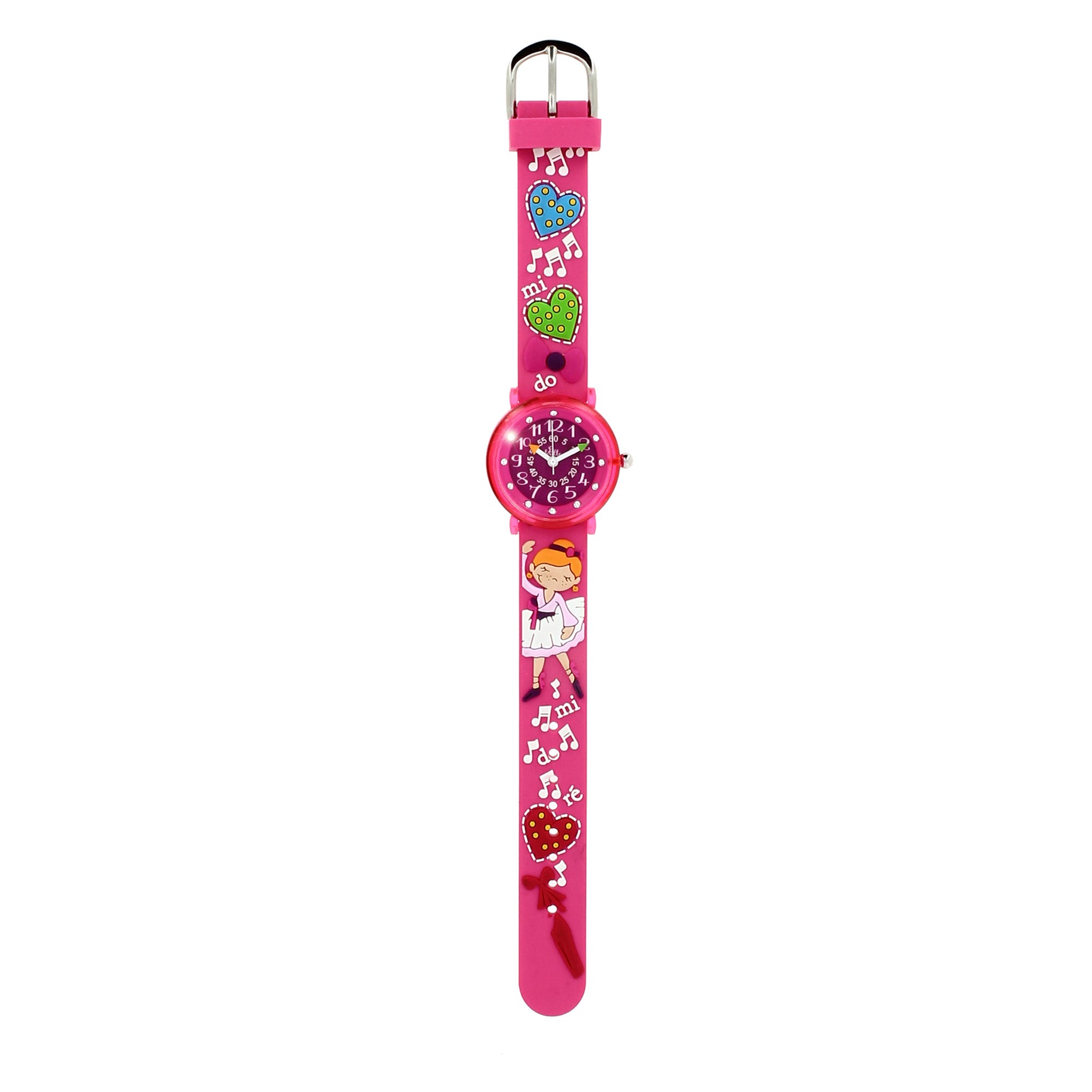 Girls Pink Ballerina Watch（6-9Y）