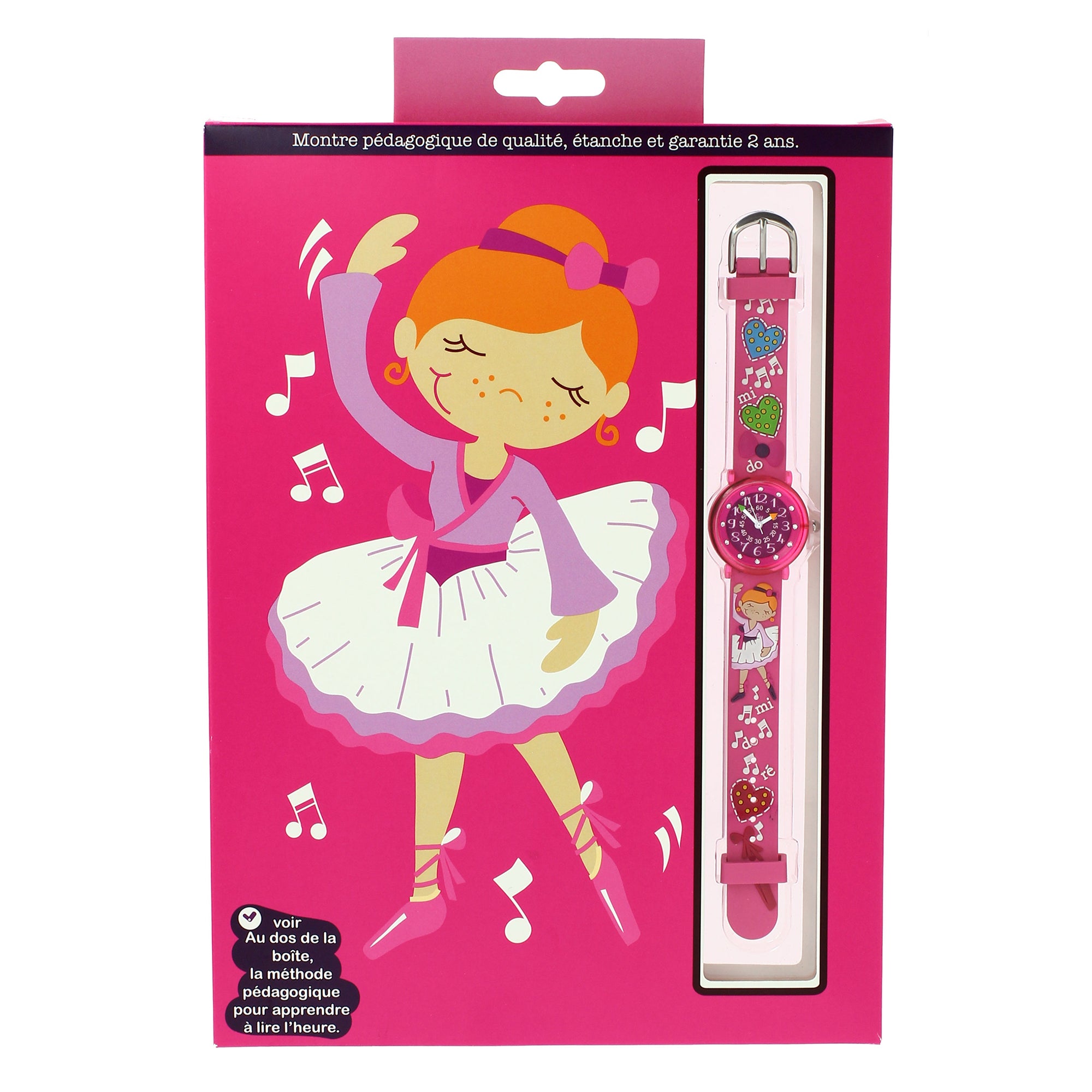 Girls Pink Ballerina Watch（6-9Y）
