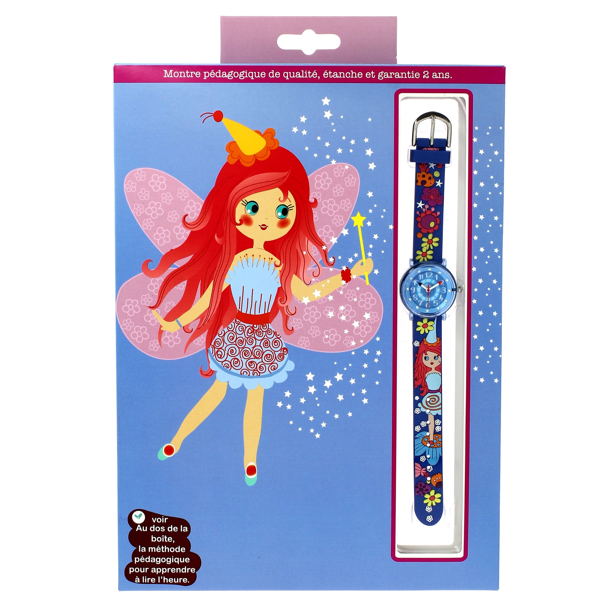 Girls Blue Fairy Watch（6-9Y）