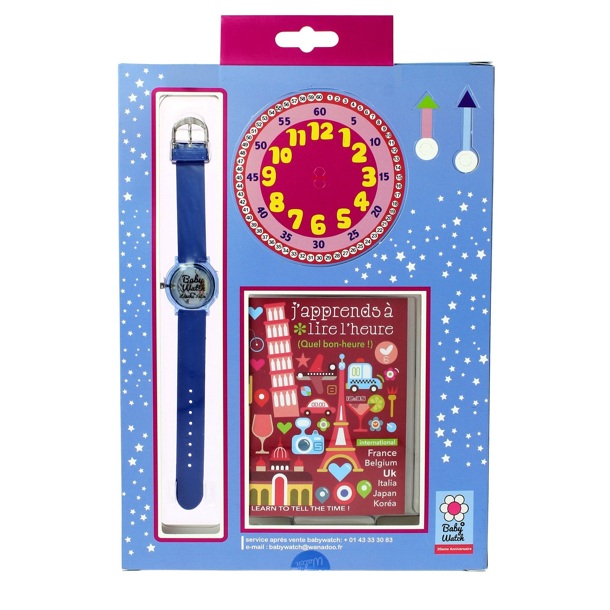 Girls Blue Fairy Watch（6-9Y）