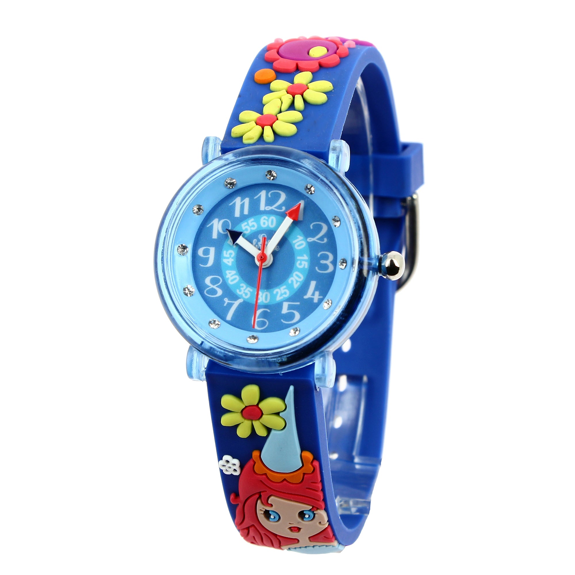 Girls Blue Fairy Watch（6-9Y）