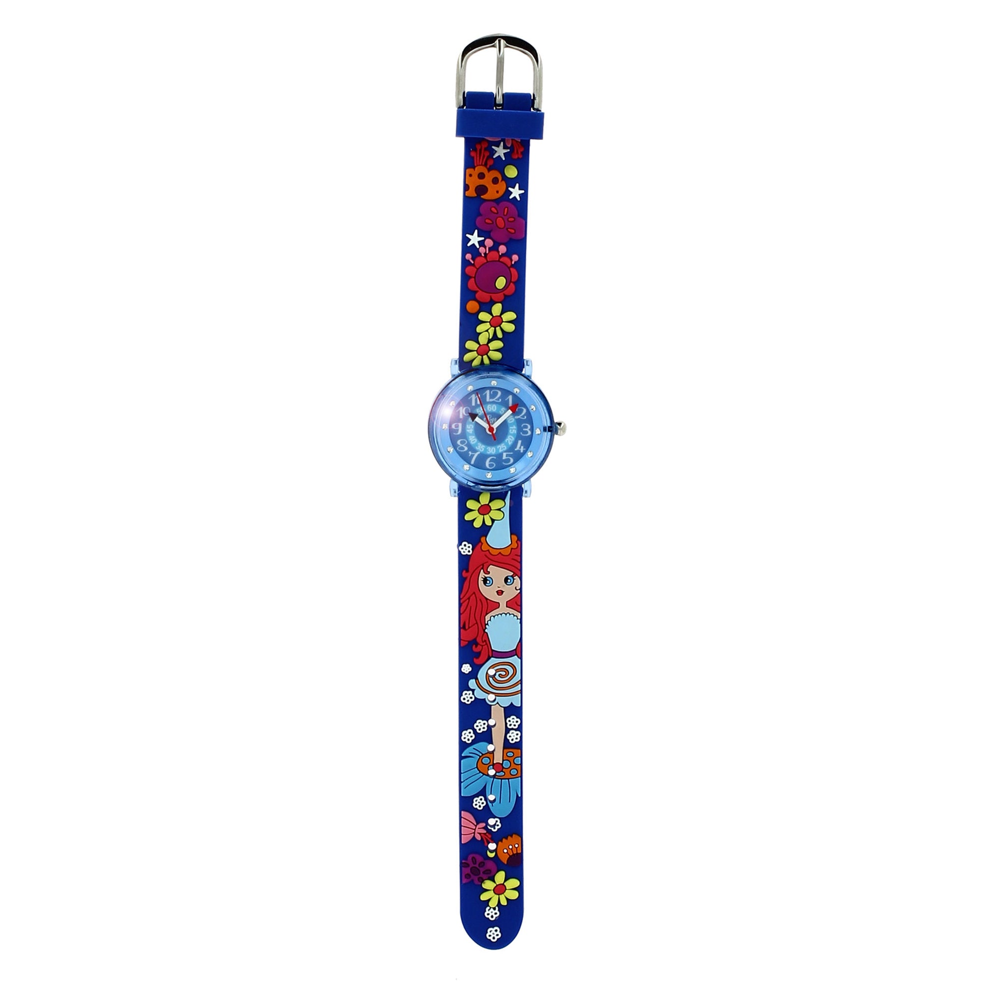 Girls Blue Fairy Watch（6-9Y）