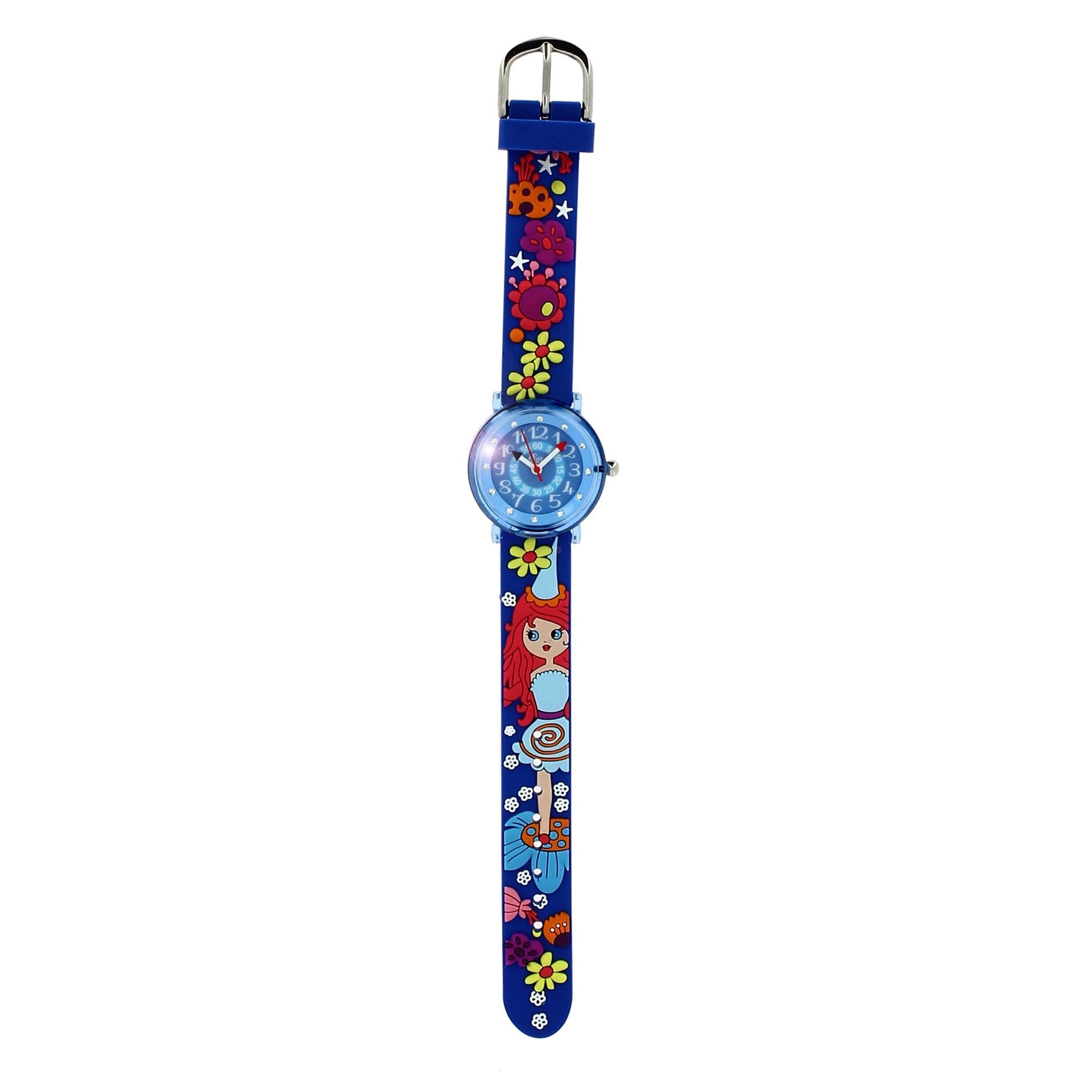 Girls Blue Fairy Watch（6-9Y）