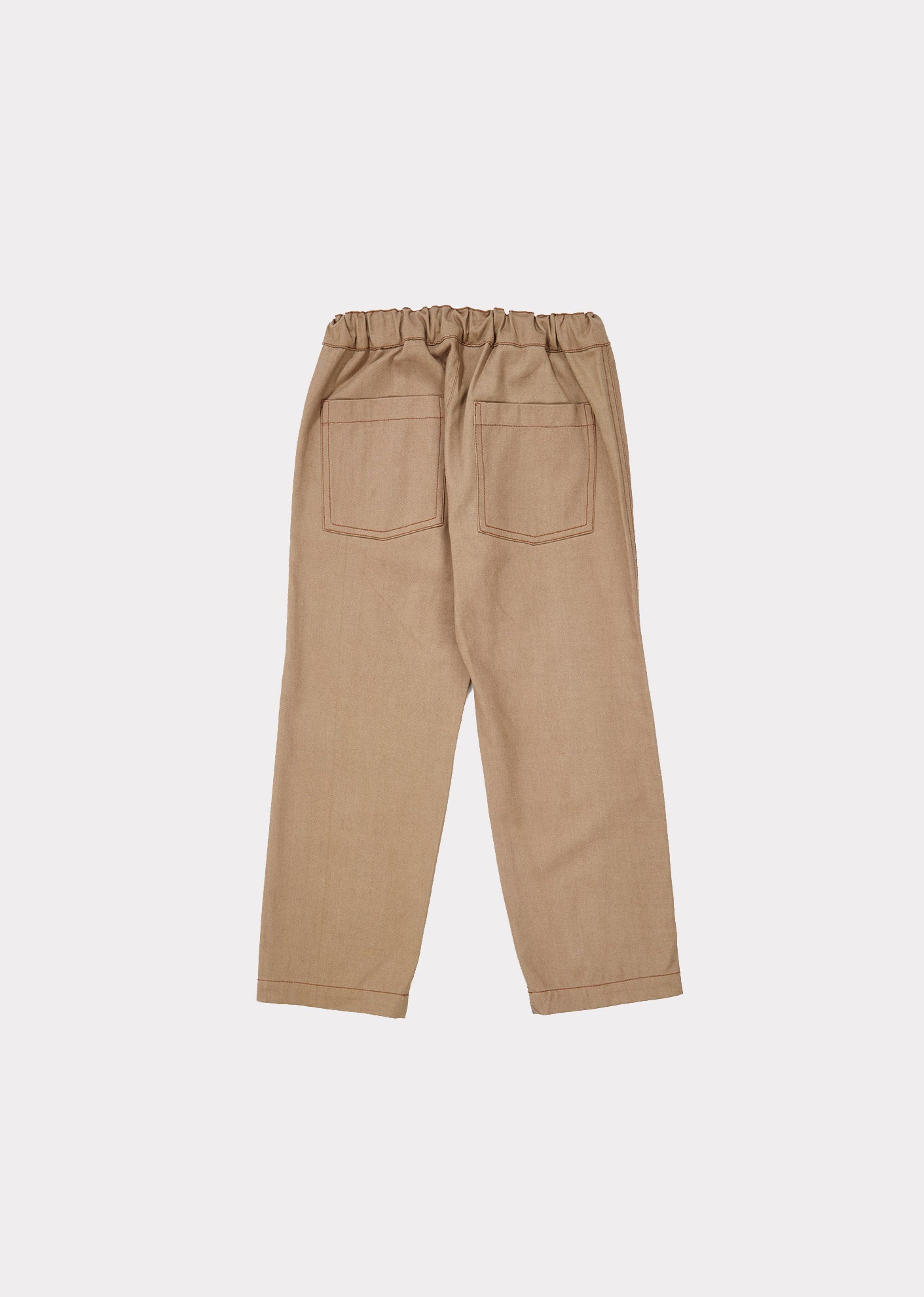 Boys & Girls Khaki Cotton Trousers