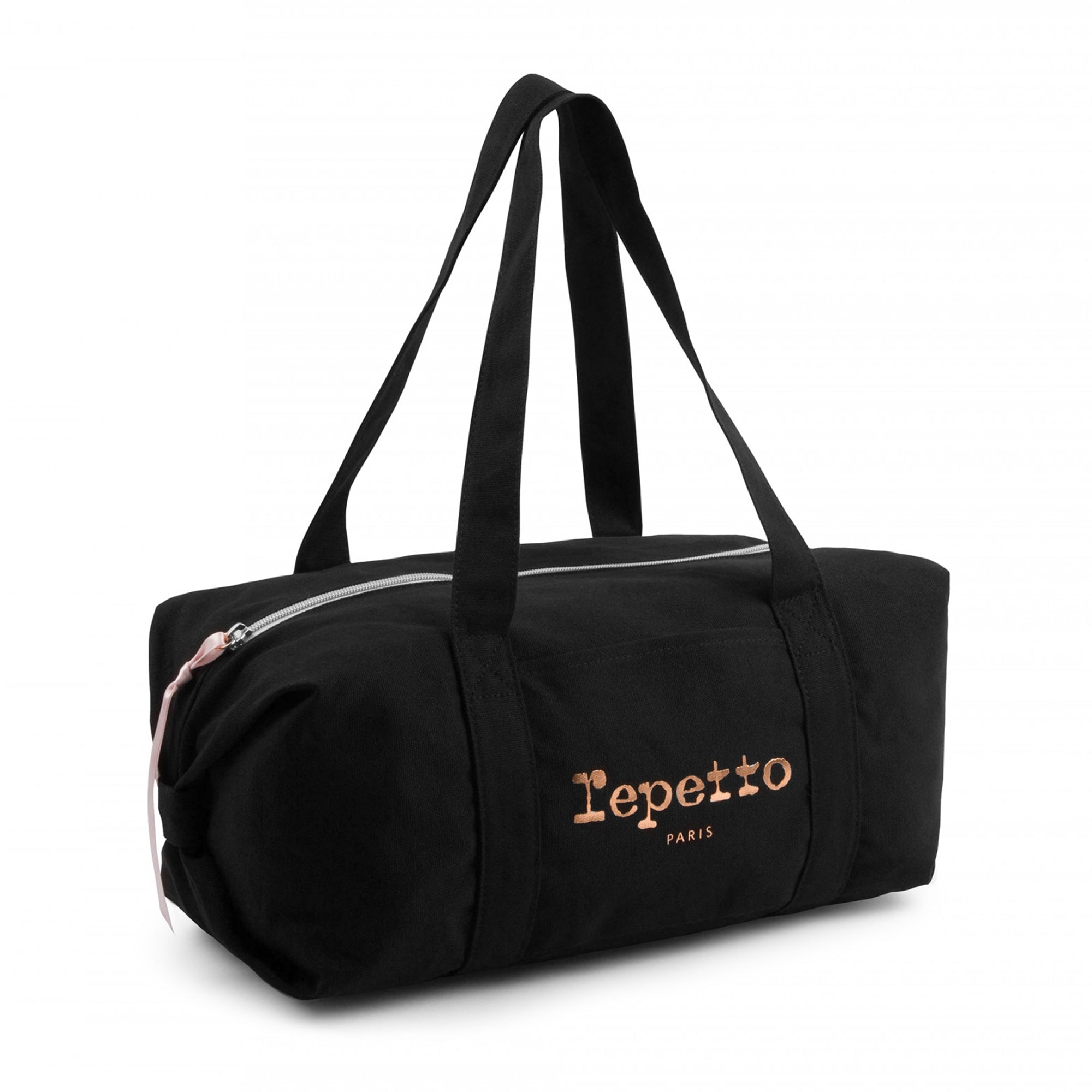 Girls Black Cotton Bag(M: H18 x W35 x D22cm)