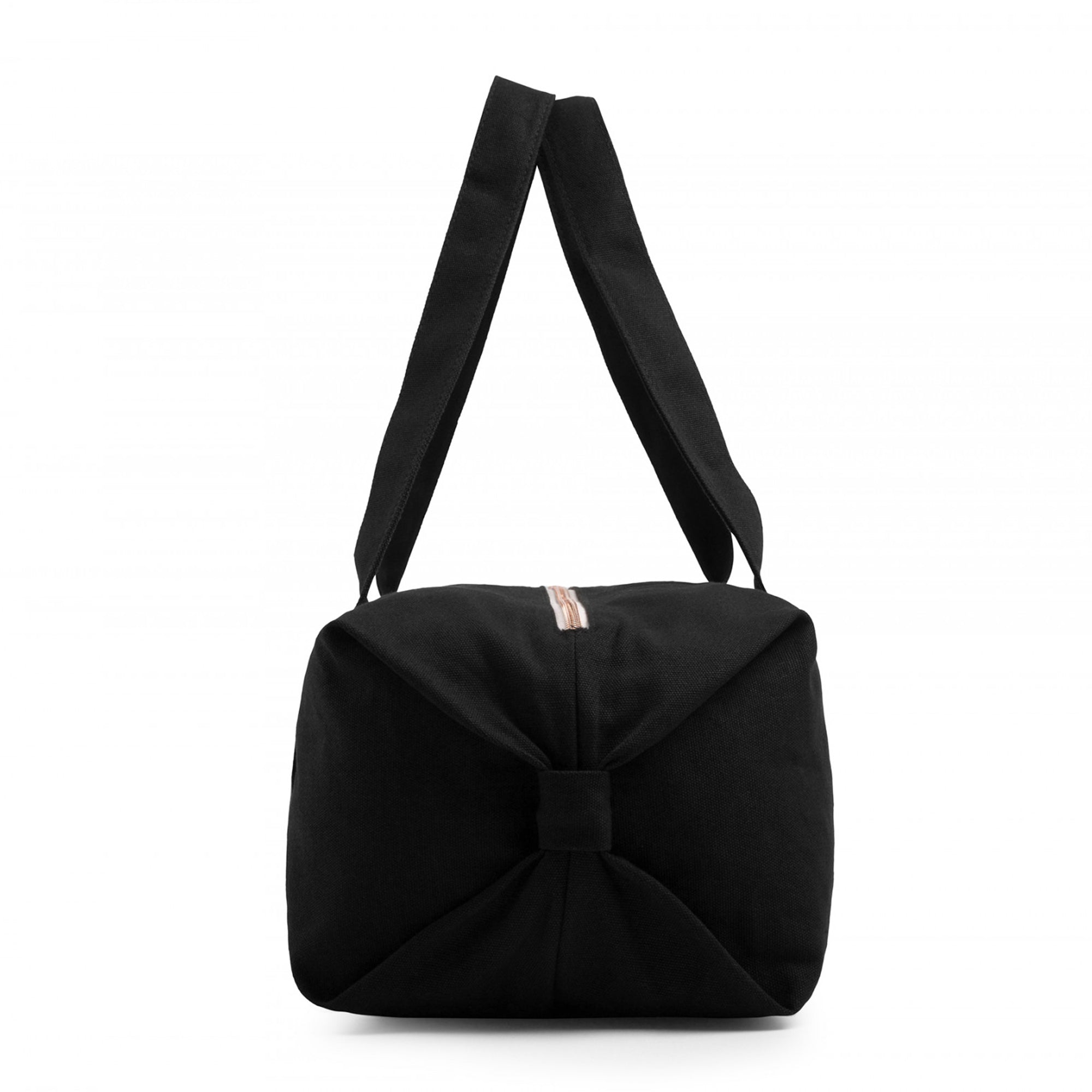 Girls Black Cotton Bag(M: H18 x W35 x D22cm)