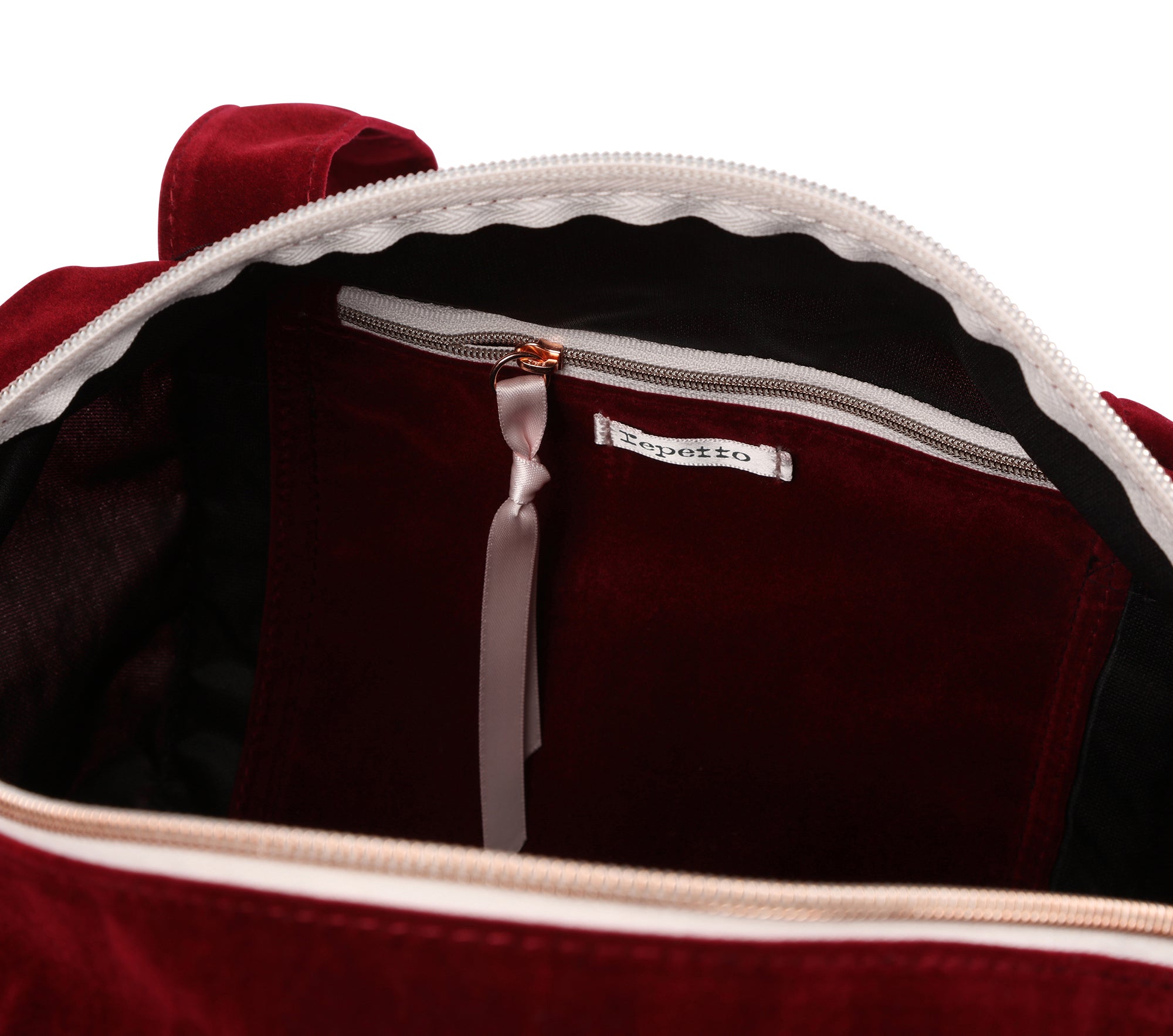 Girls Burgundy Ballet Bag