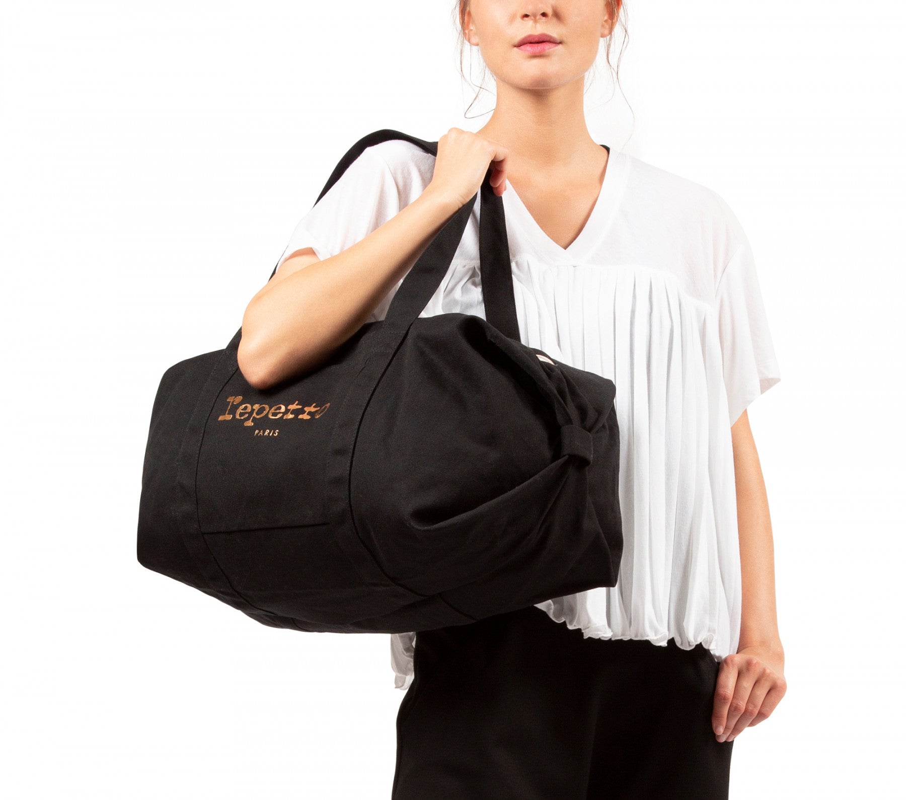 Girls Black Ballet Bag（L码）