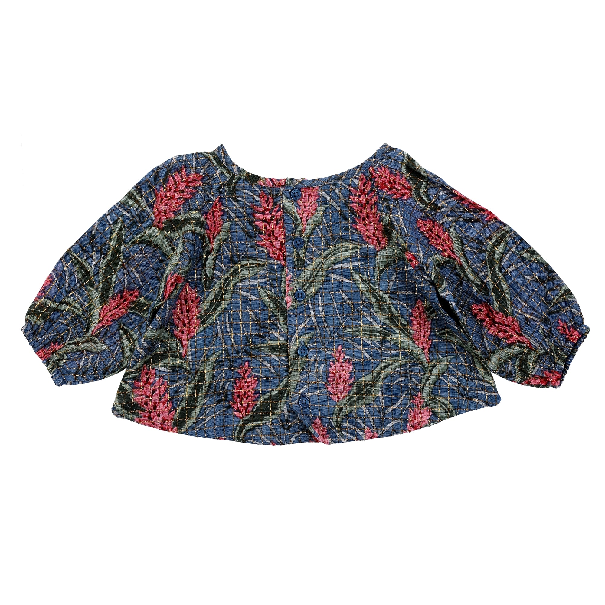 Girls Lagoon Leaves Blouse