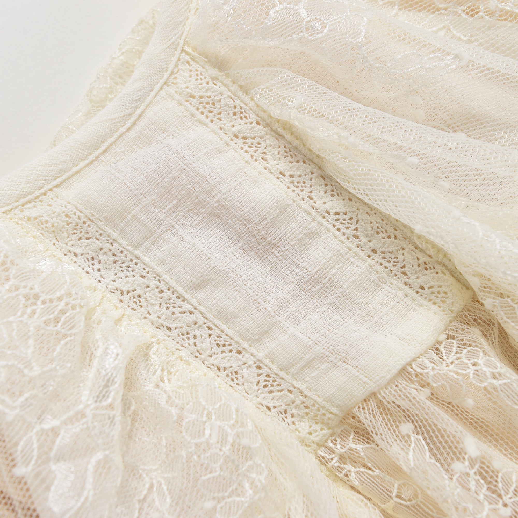 Girls Cream Mily Dress