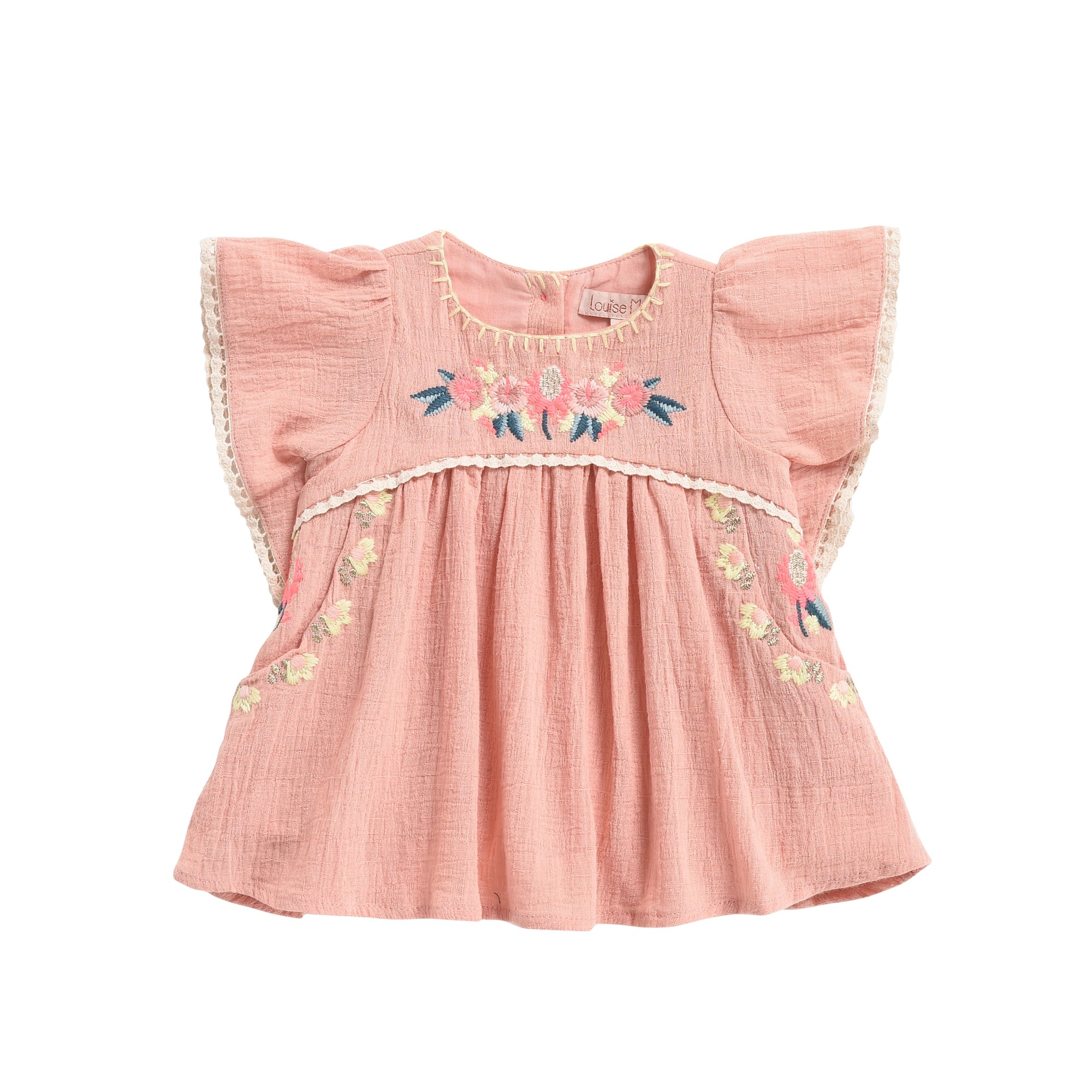Girls Rusty Cotton Dress