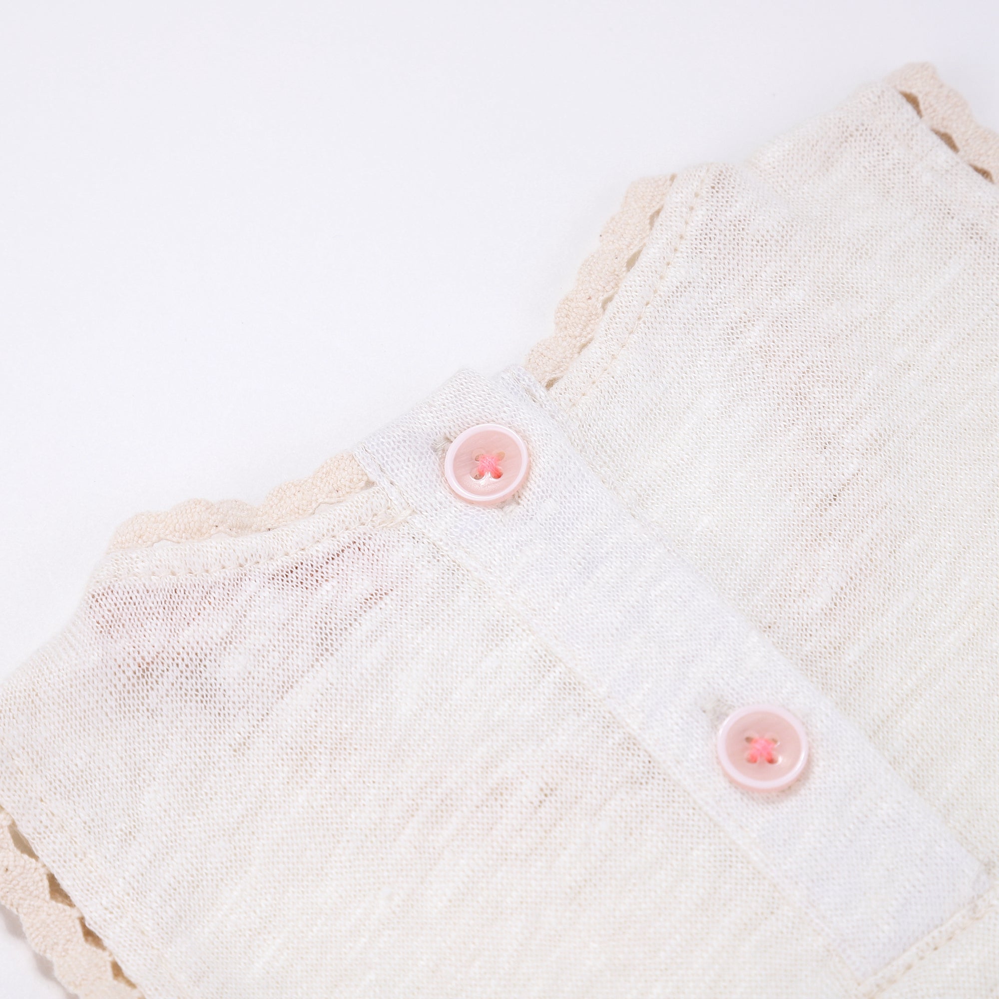 Baby Girls White Vest
