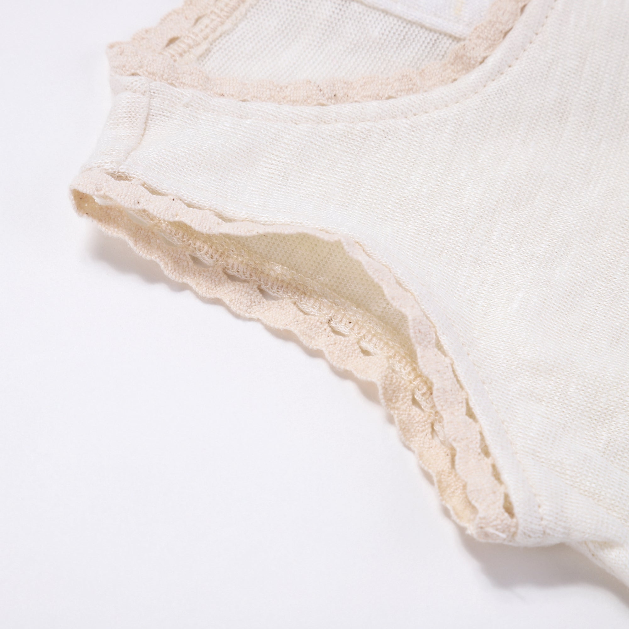 Baby Girls White Vest