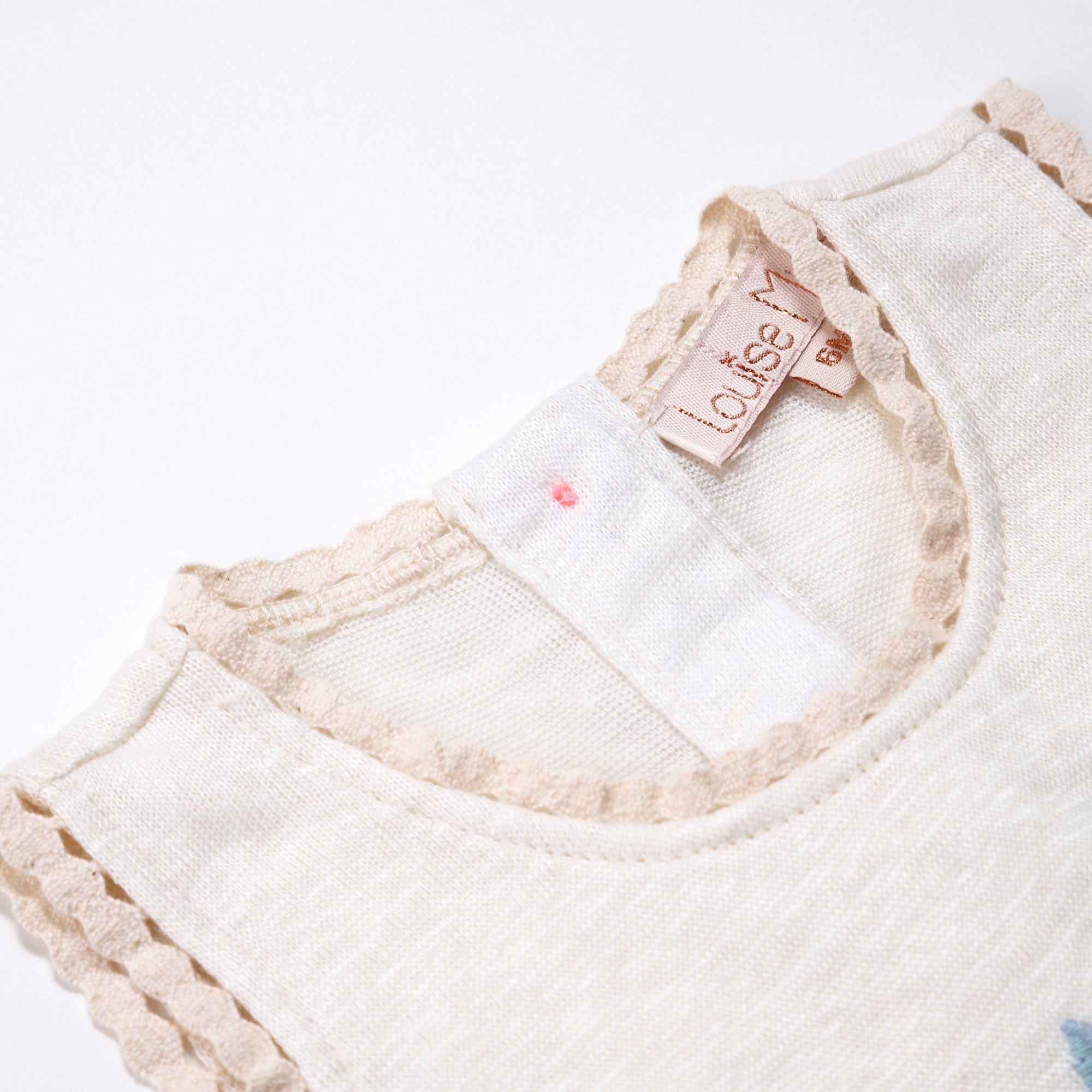 Baby Girls White Vest