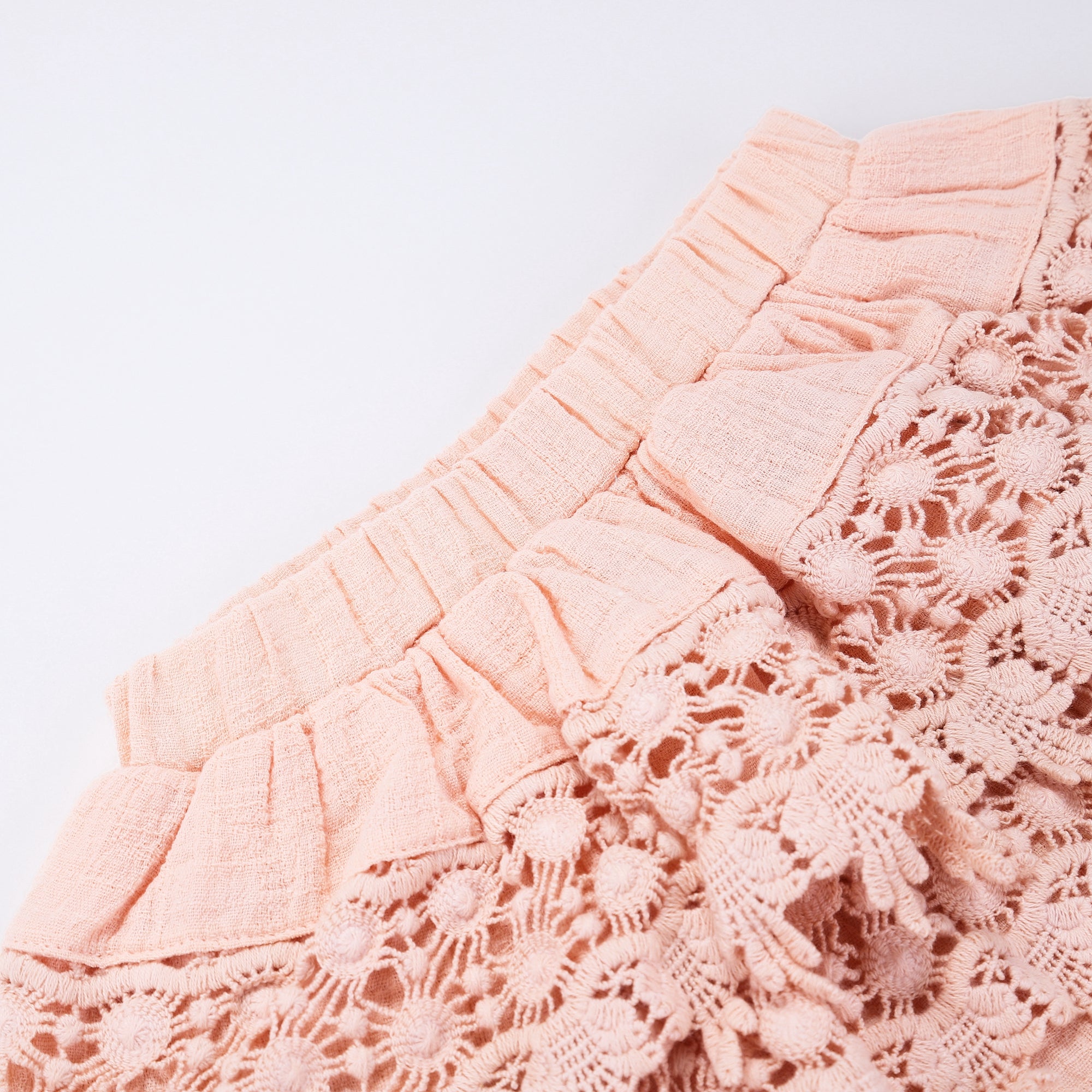 Baby Girls Blush Cotton Pants