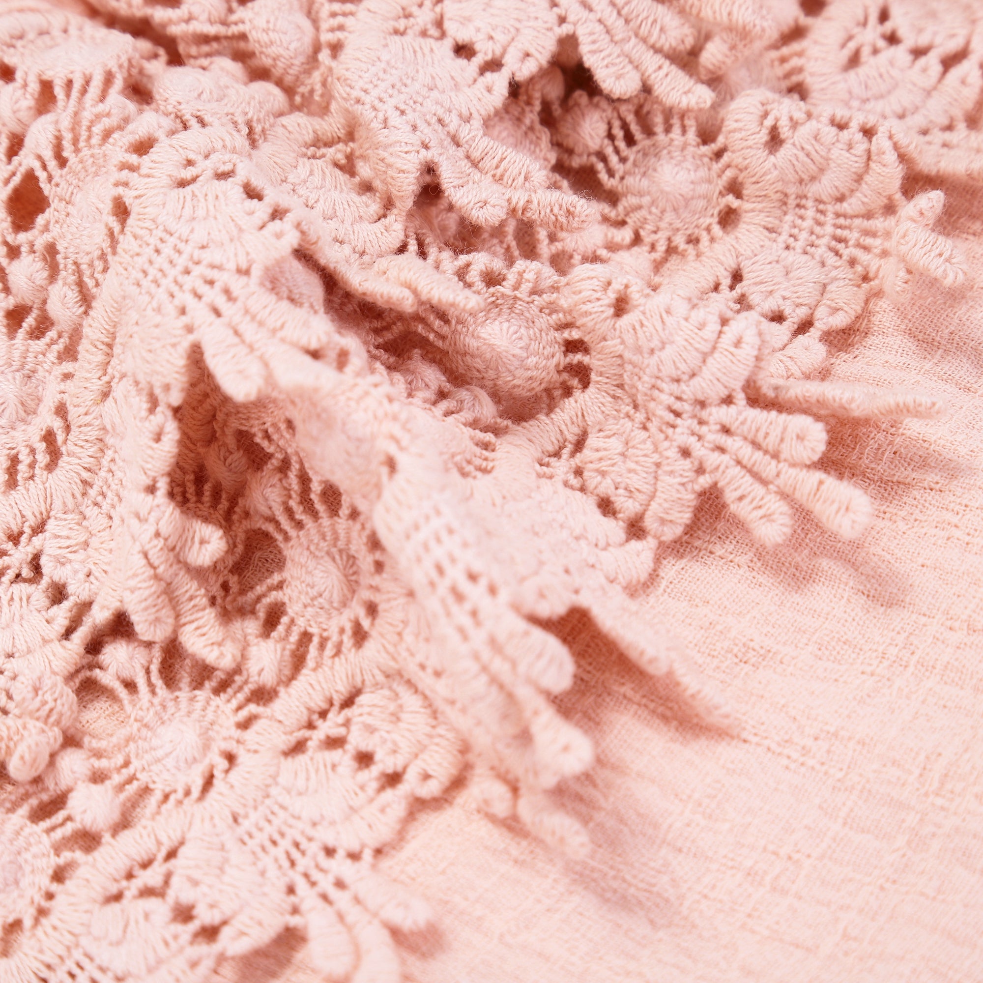 Baby Girls Blush Cotton Pants