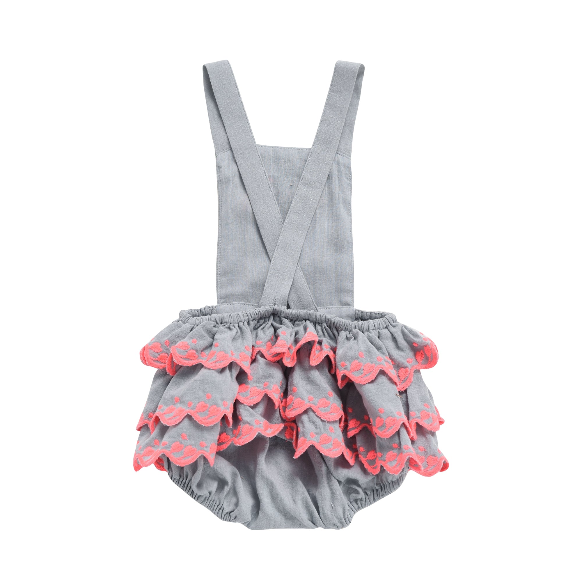 Baby Girls Silver Cloud Babysuits