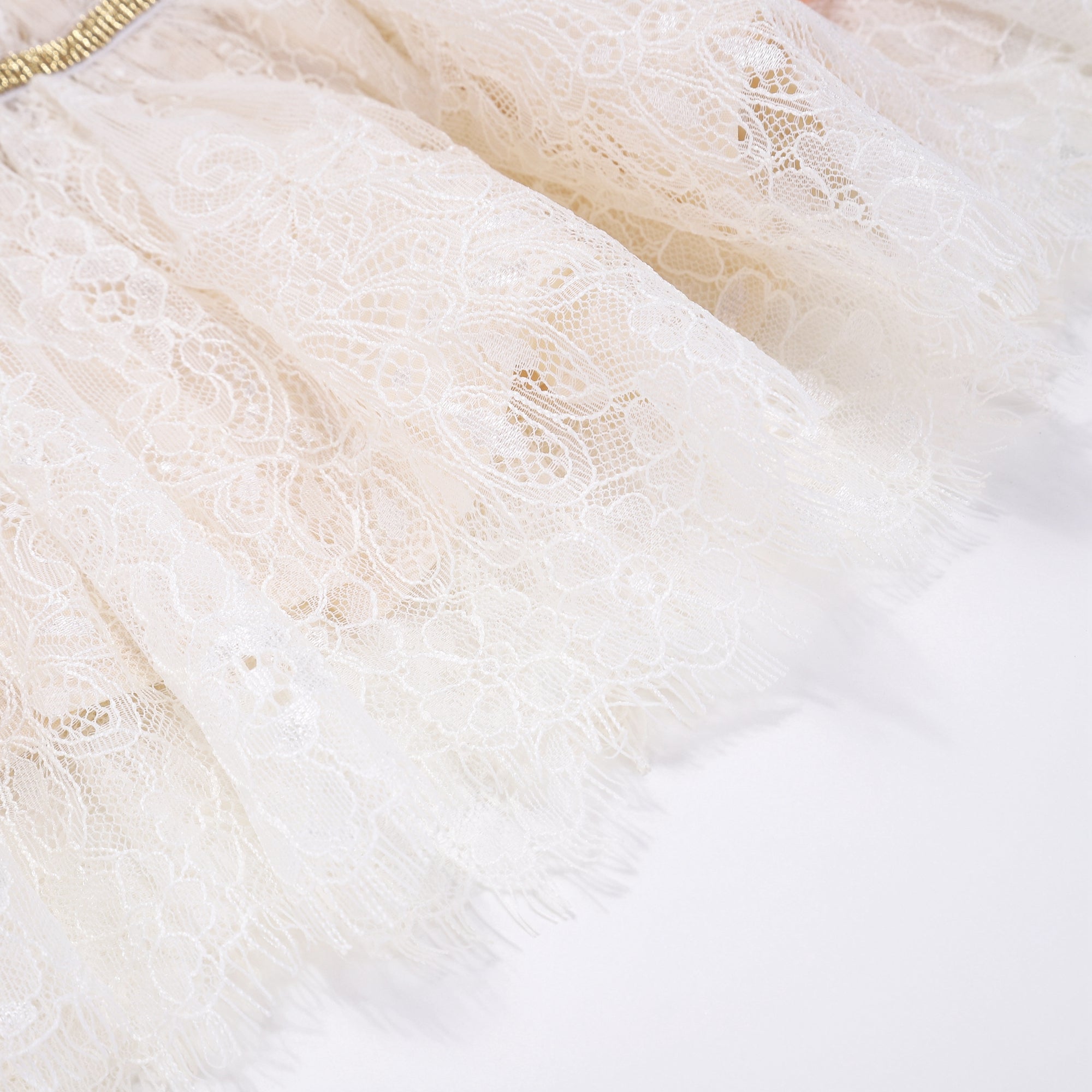 Girls Cream Skirt
