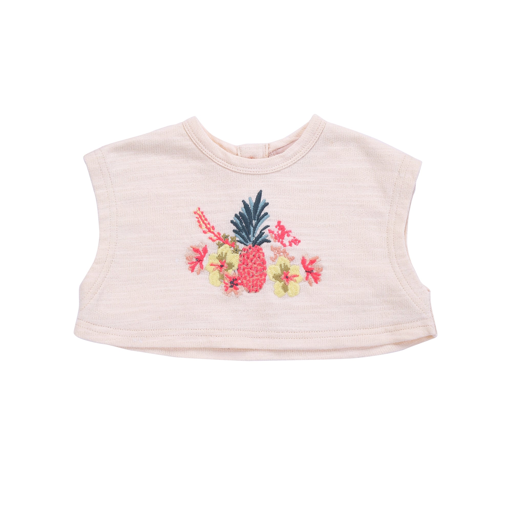 Baby Girls Cream Cotton Sweat