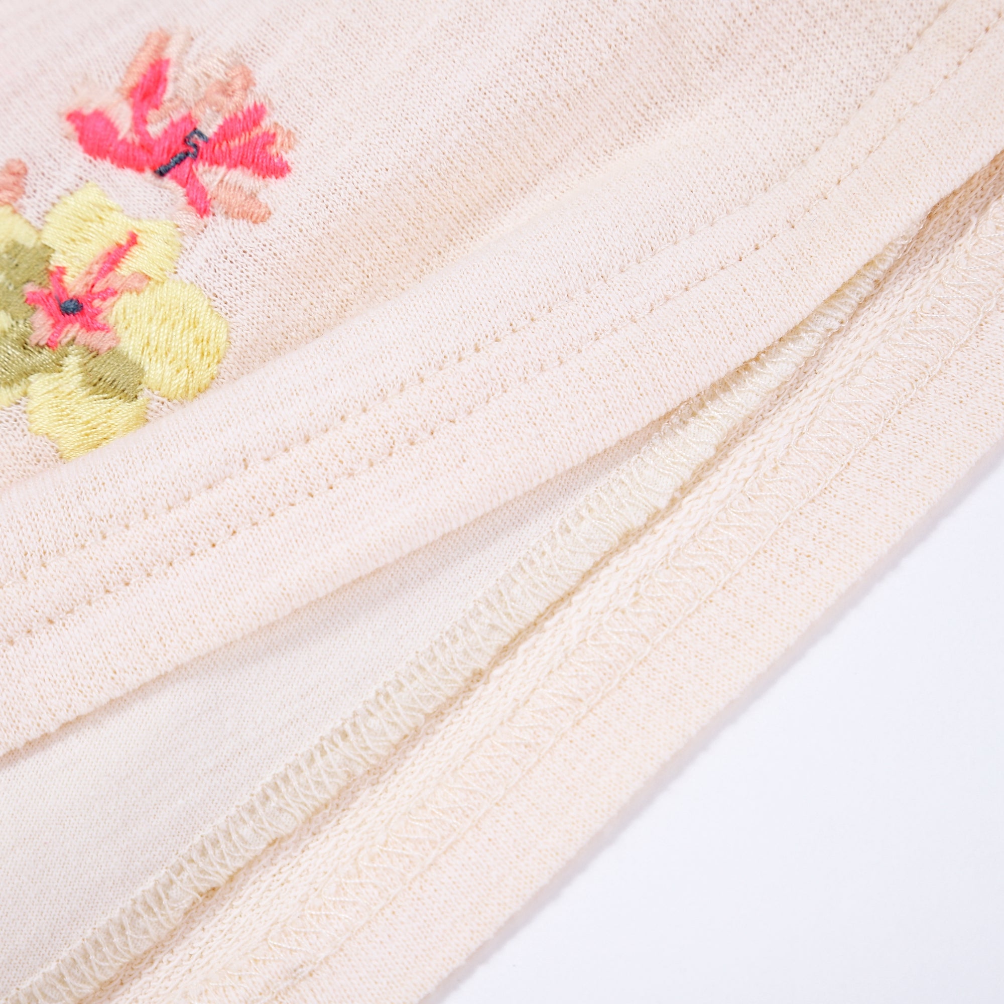 Baby Girls Cream Cotton Sweat