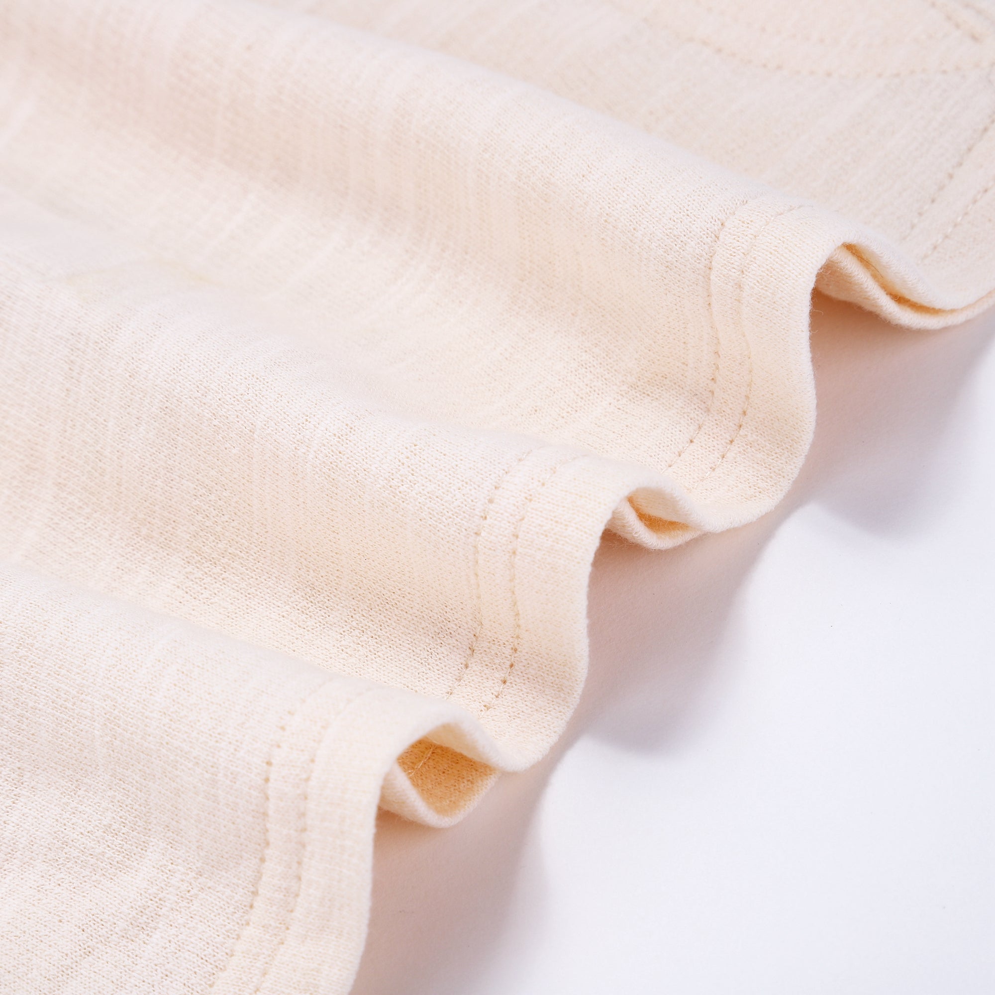 Baby Girls Cream Cotton Sweat