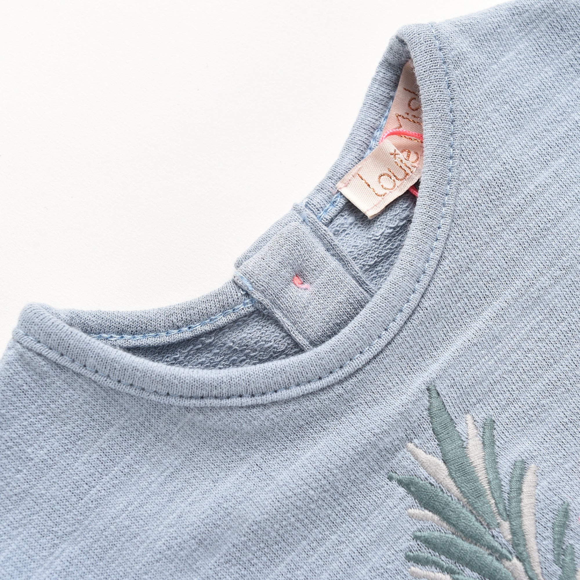 Girls Silver Cloud Cotton Sweat