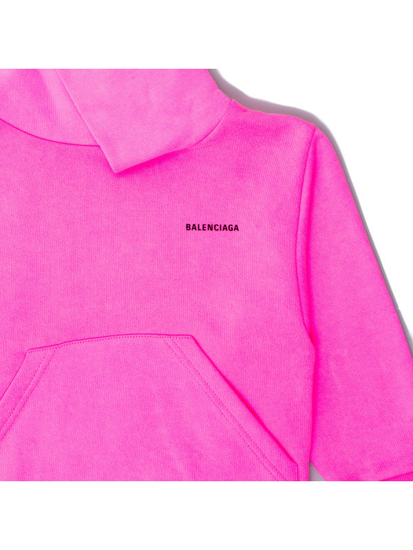 Girls Bubble Gum Purple Logo Hoodie
