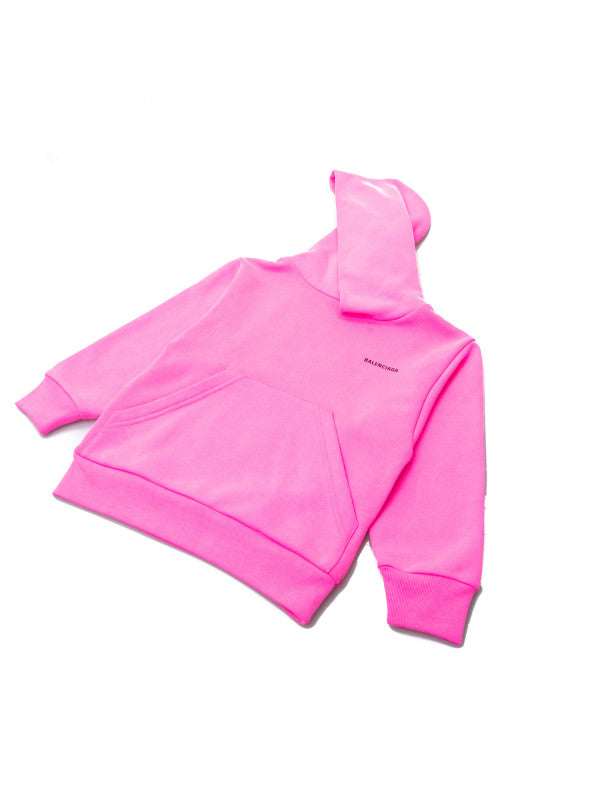 Girls Bubble Gum Purple Logo Hoodie