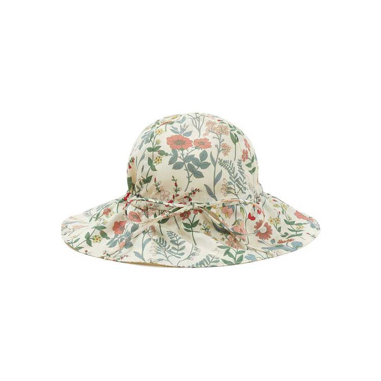 Baby Girls Blue Floral Hat
