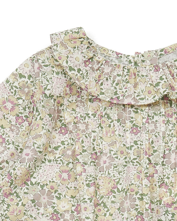 Baby Girls Rose Liberty Cotton Robe