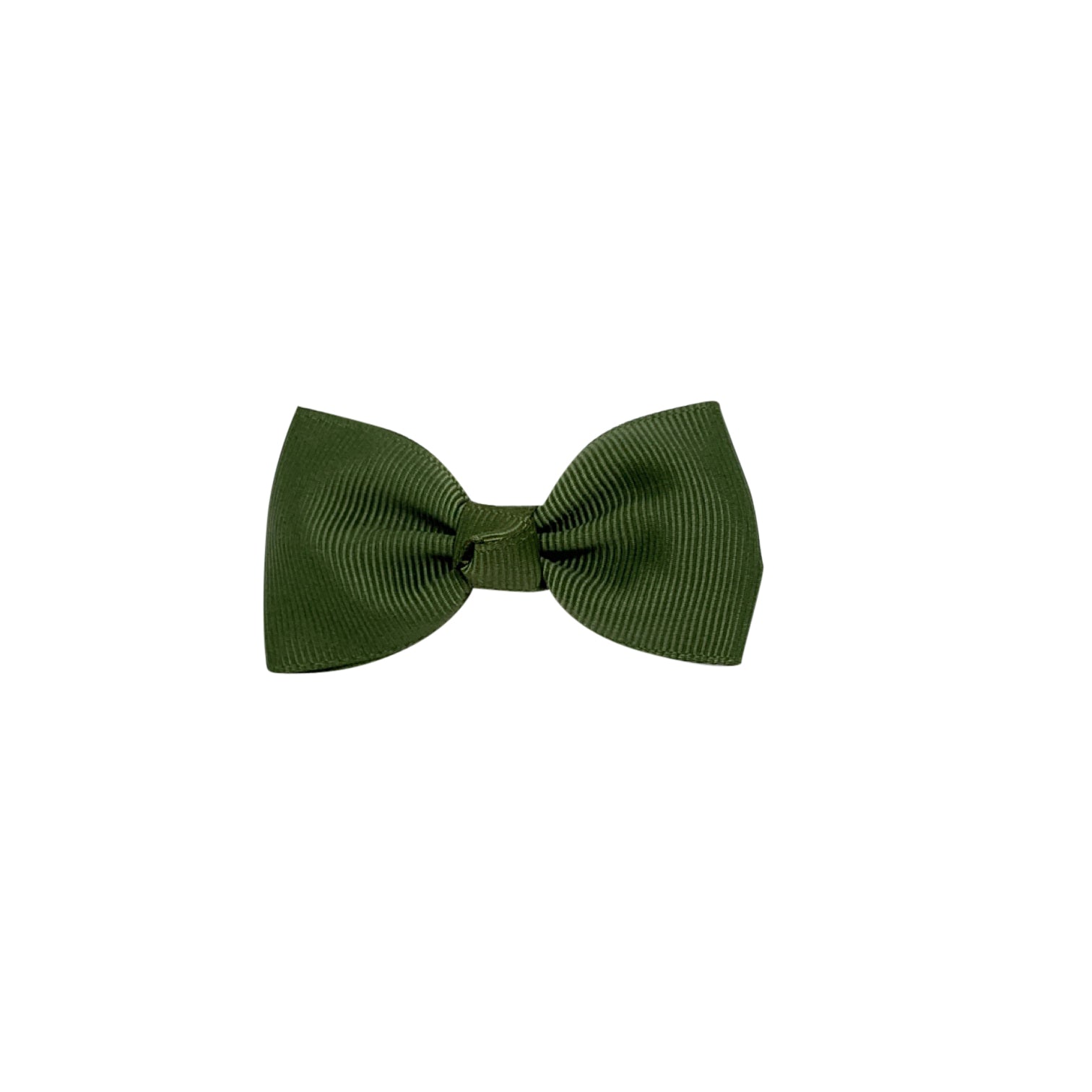 Girls Green Bow Hair Clip - 7cm