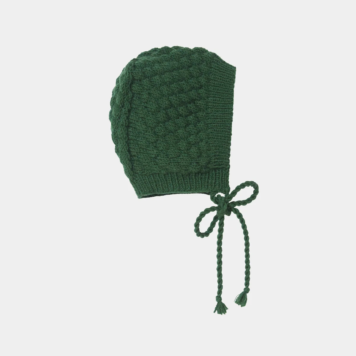 Baby Boys & Girls Green Wool Hat